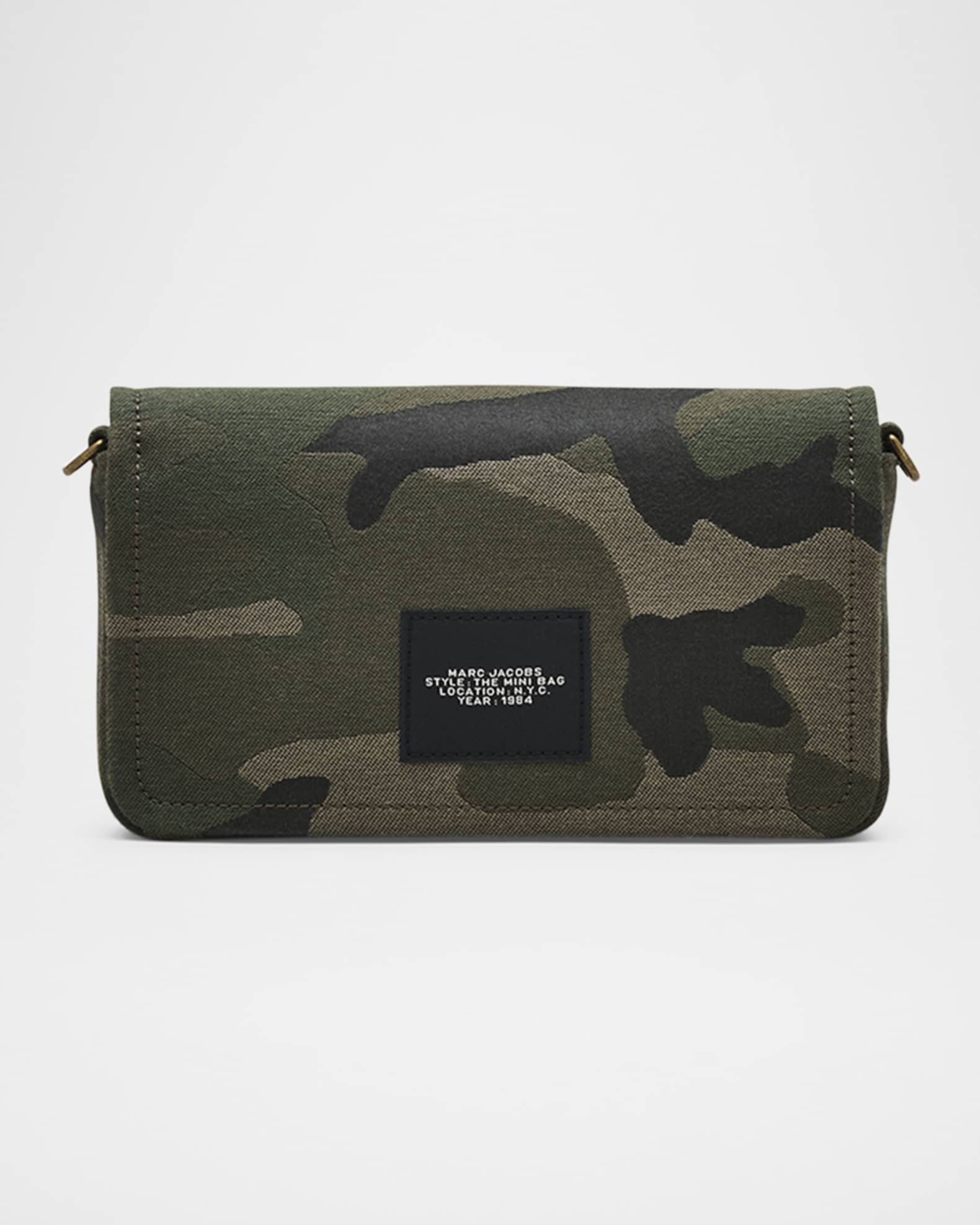 Marc Jacobs The Mini Camo Print Crossbody Bag Neiman Marcus