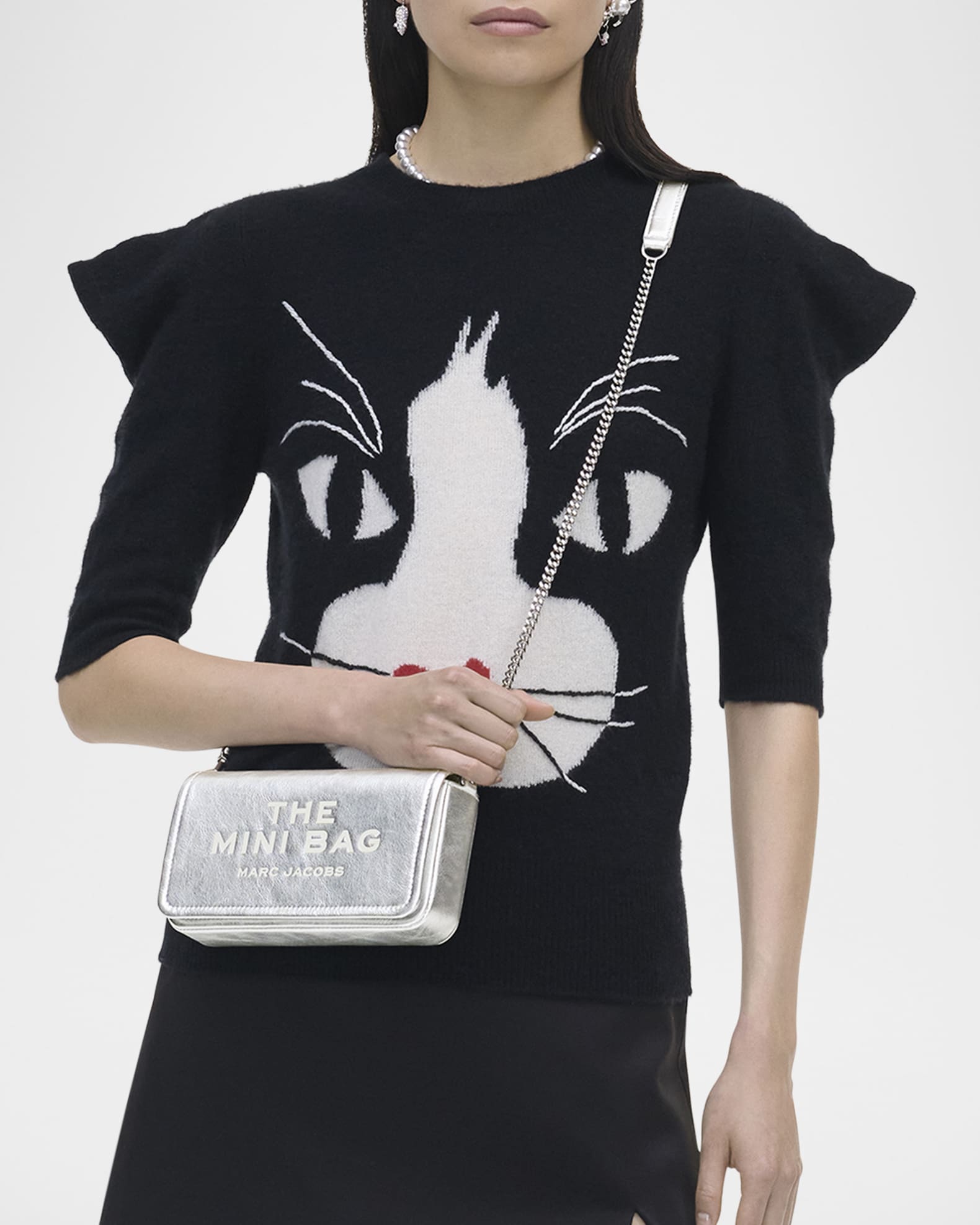 Marc jacobs the standard mini leather crossbody bag hot sale