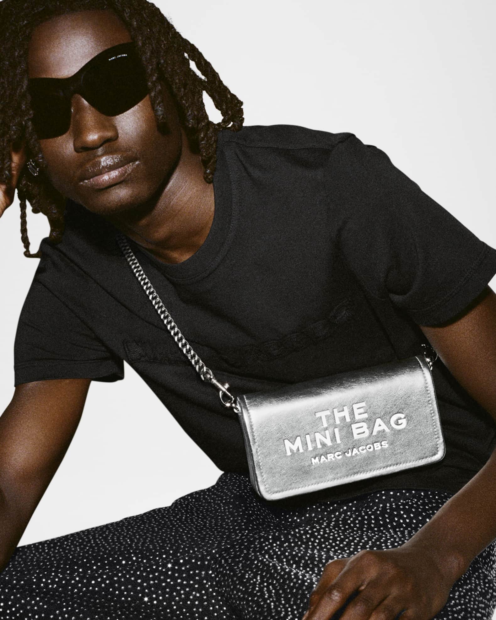 Marc Jacobs The Mini Metallic Leather Crossbody Bag Neiman Marcus