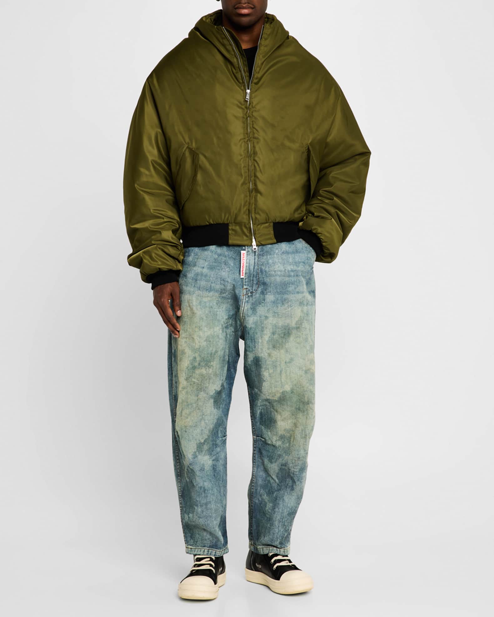 Men's Abraxas Oversized Bomber Jacket 1