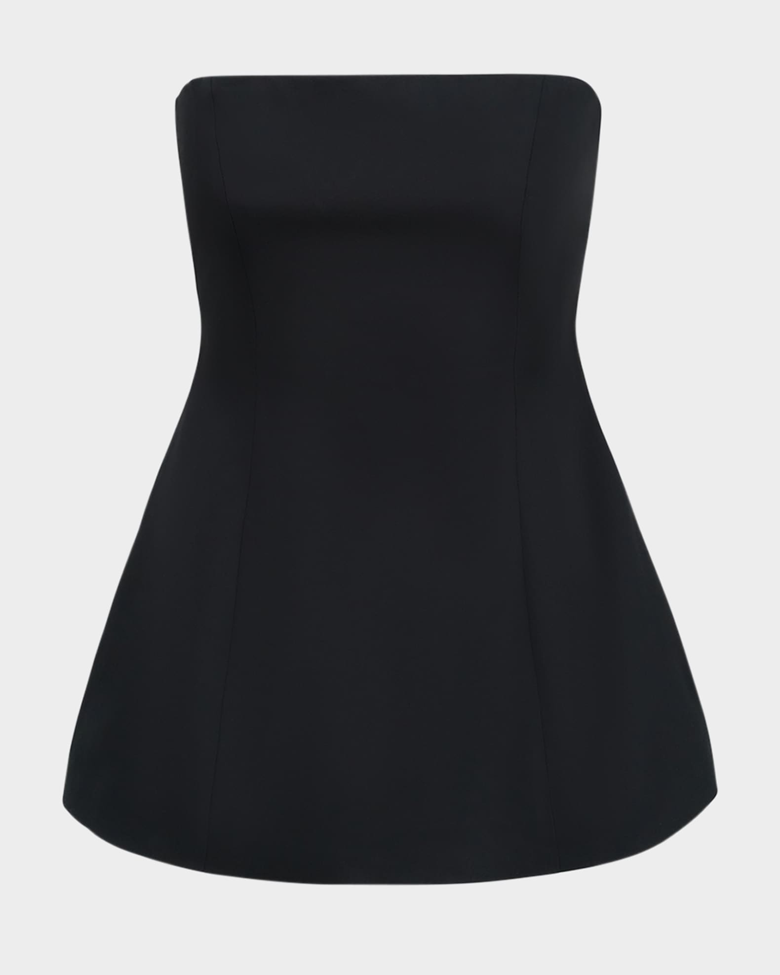 Silvia Strapless Peplum Top 0