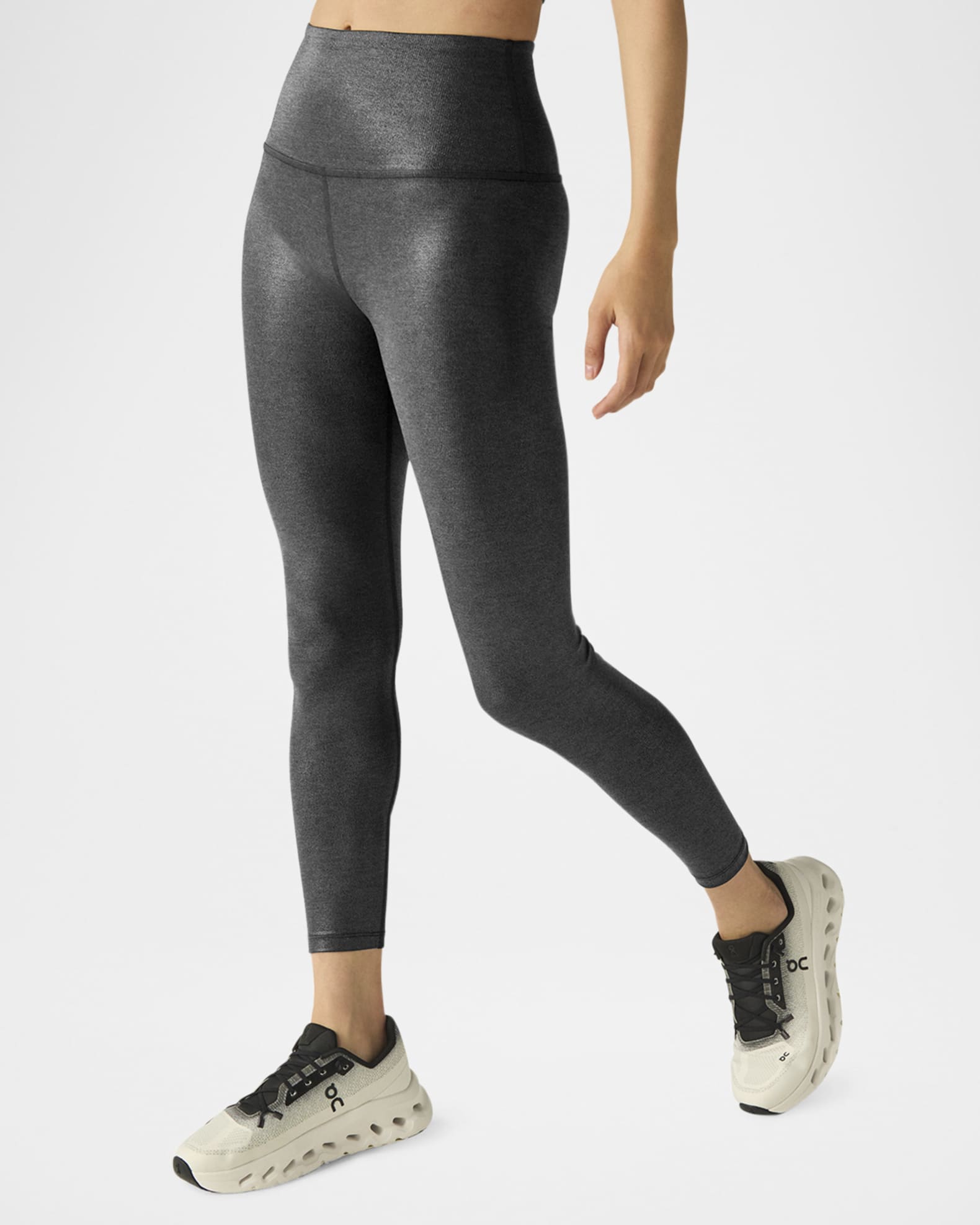 Beyond Yoga Metallic High Waisted Midi Leggings Neiman Marcus