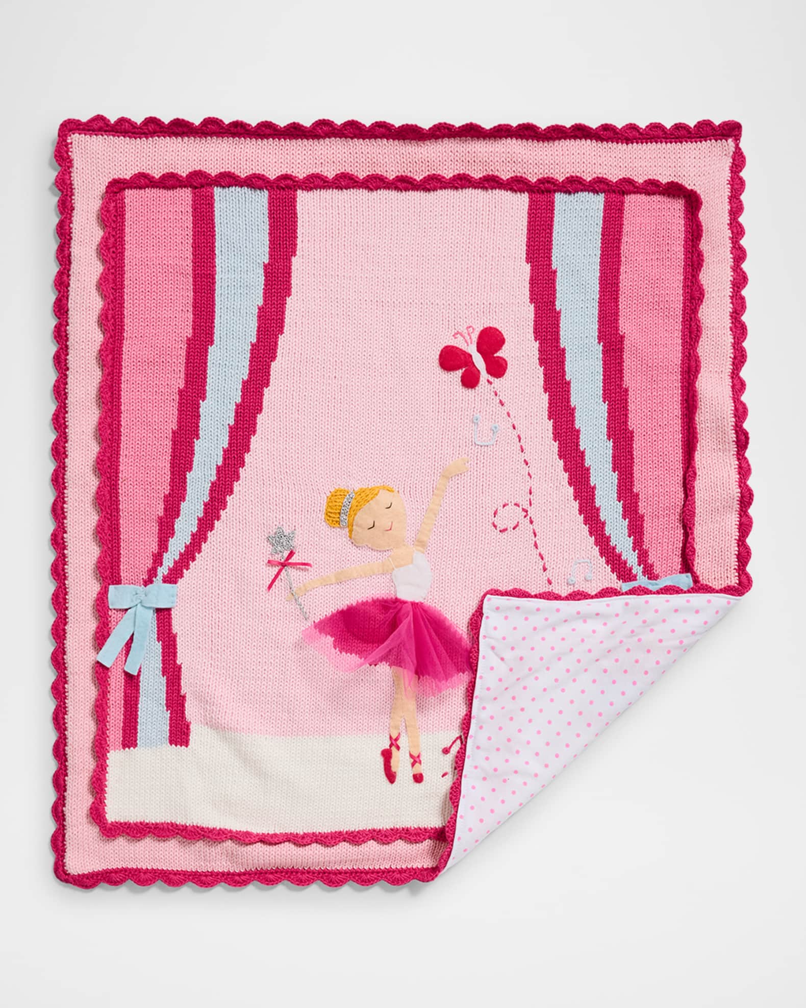 Tip Toe Ballerina Blanket 1