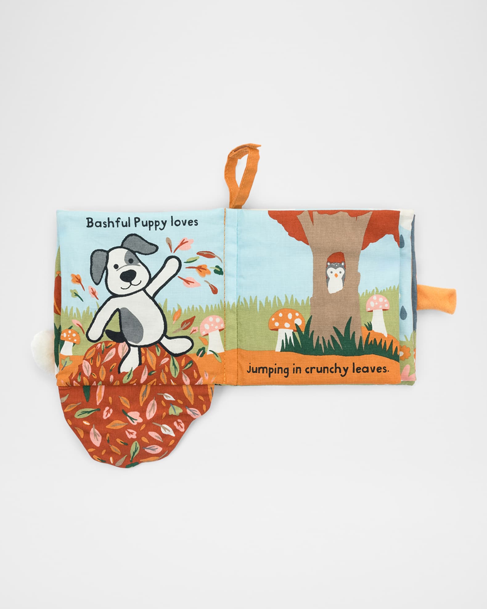 Bashful Puppy Loves You Fabric Crinkle Book 1
