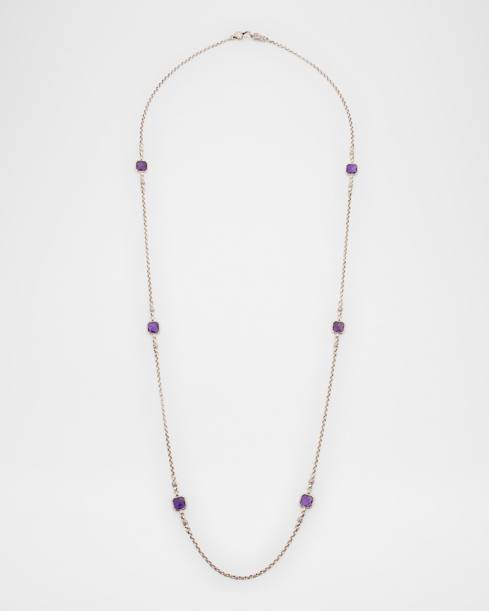 Anthos Square Station Necklace 0