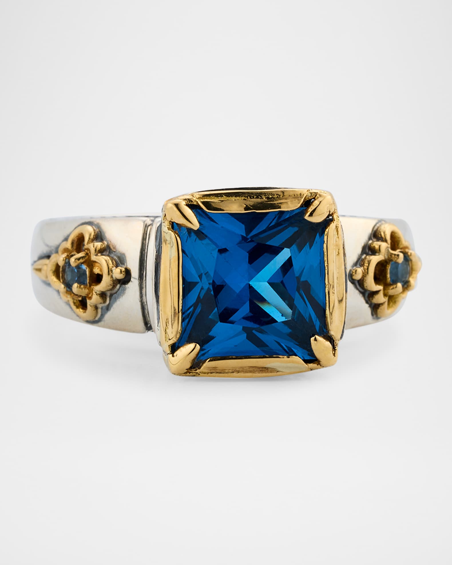 Karia Whisper Deep Blue Spinel Ring 0