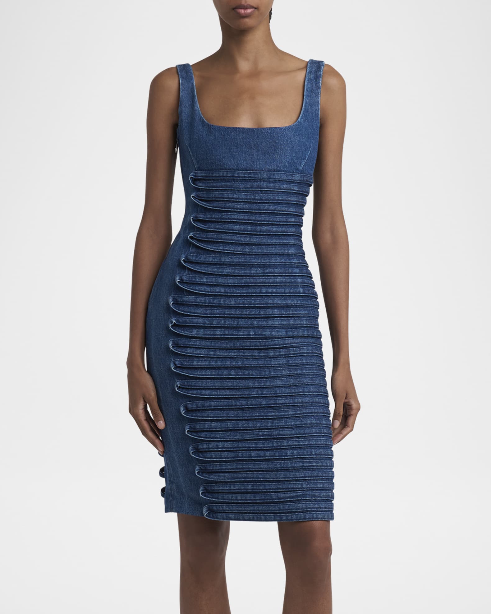 ワンピース Versace Viscose Sleeveless Dress Gianni Versace 1997 Black Viscose Jersey Sleeveless Dress