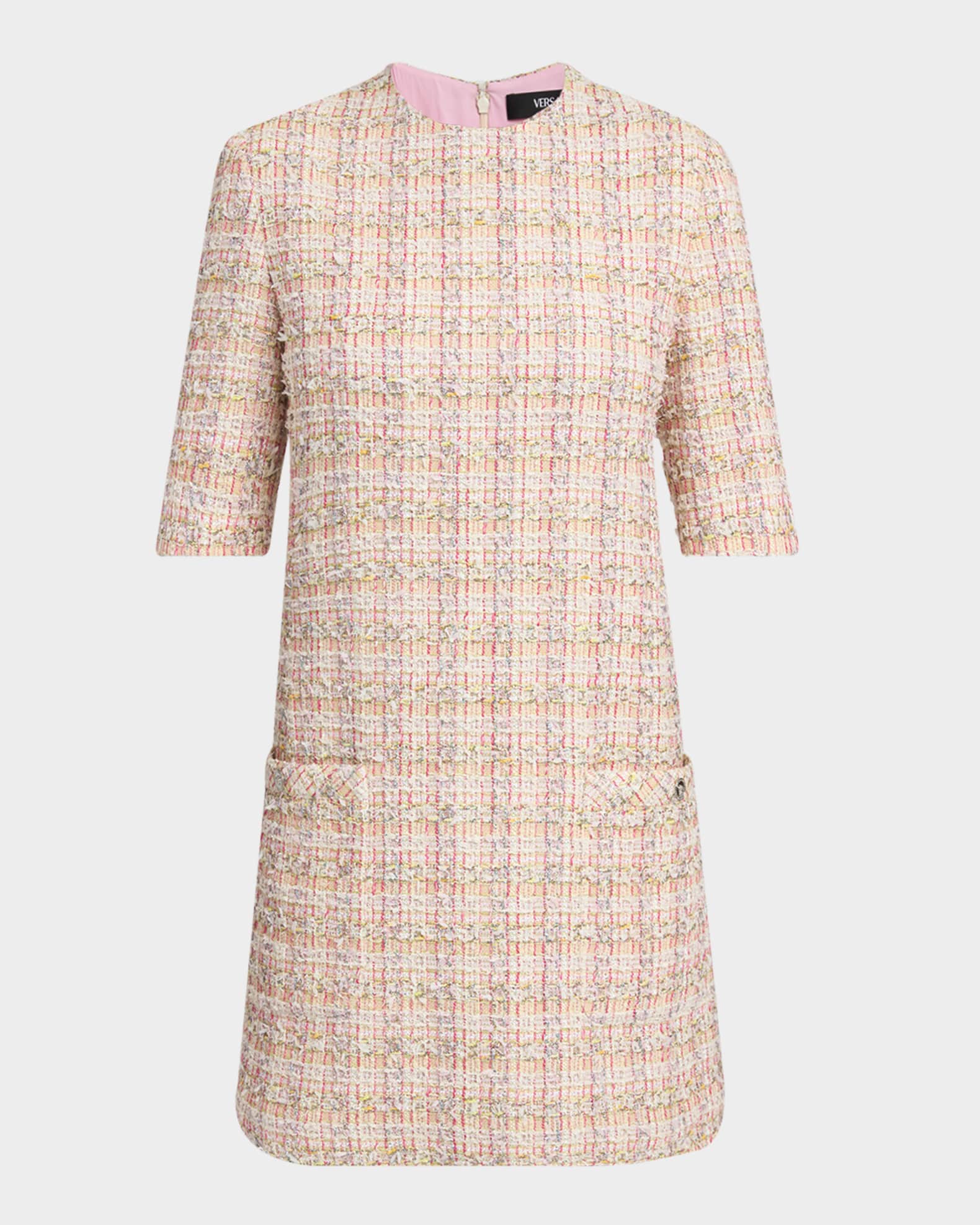 Tweed Mini Dress 0