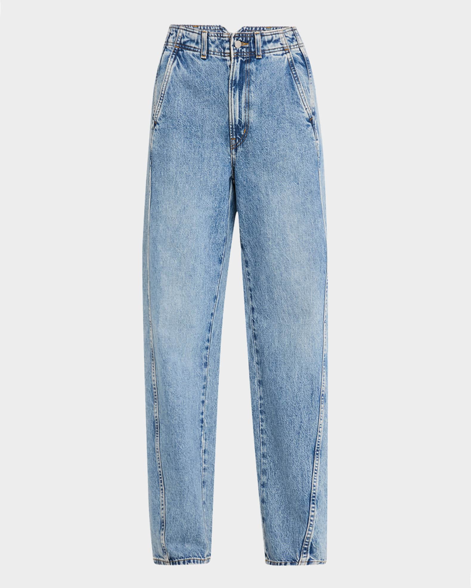 Meridian High-Rise Boyfriend Jeans 0