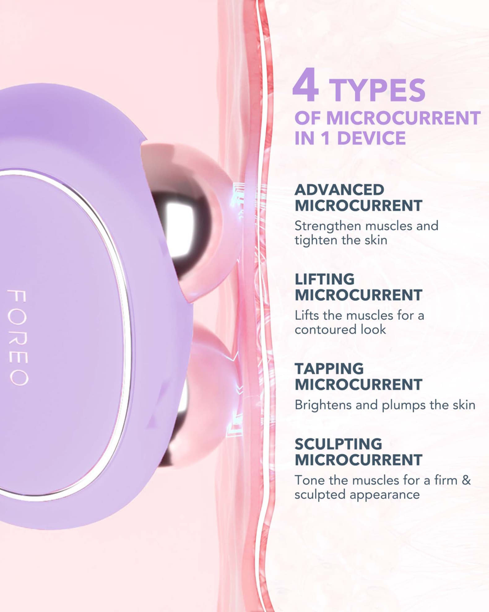 Foreo Bear 2 Facial Toning Device | Neiman Marcus