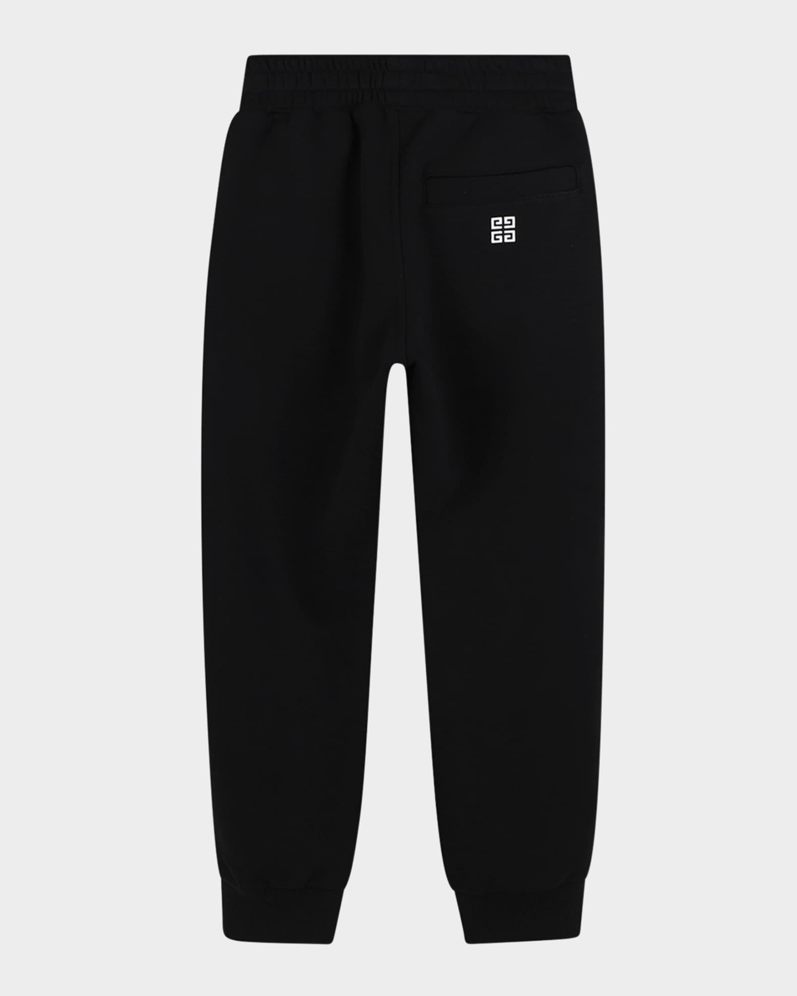 Kid's Logo-Print Fleece Sweatpants, Size 4-5 1