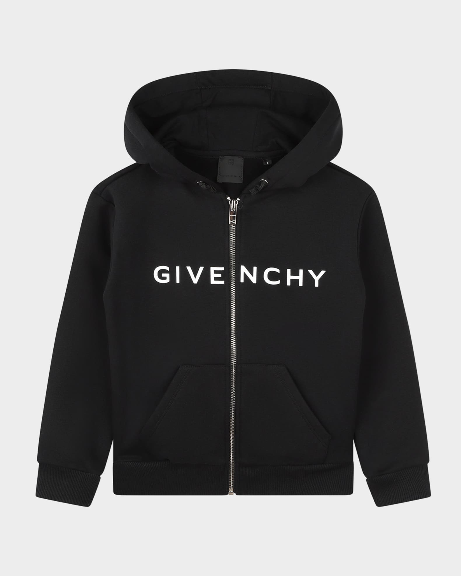 Kid's Logo-Print Zip-Front Hoodie, Size 4-5 0