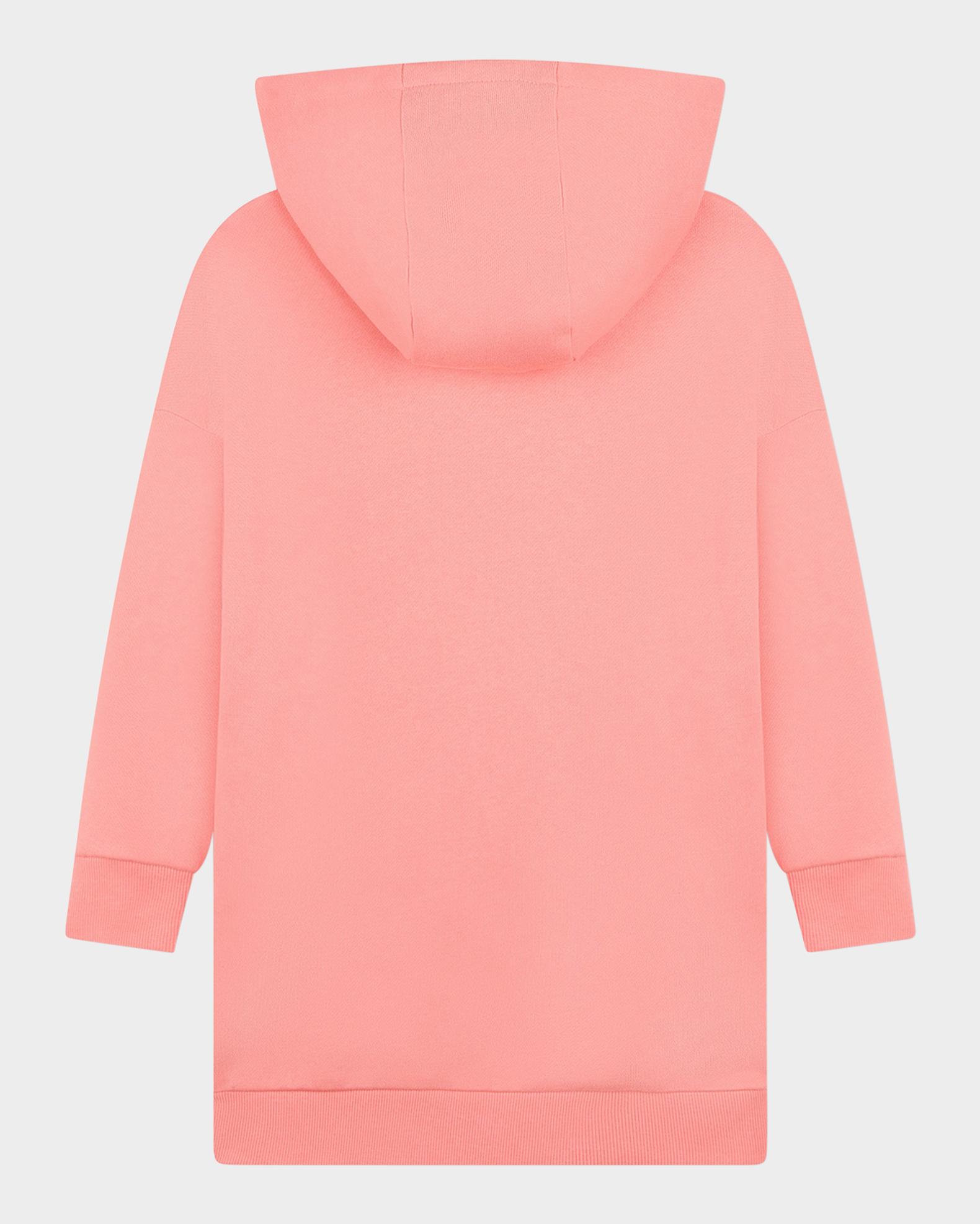 Girl's Logo-Print Animal Graphic Fleece Dress | Neiman Marcus