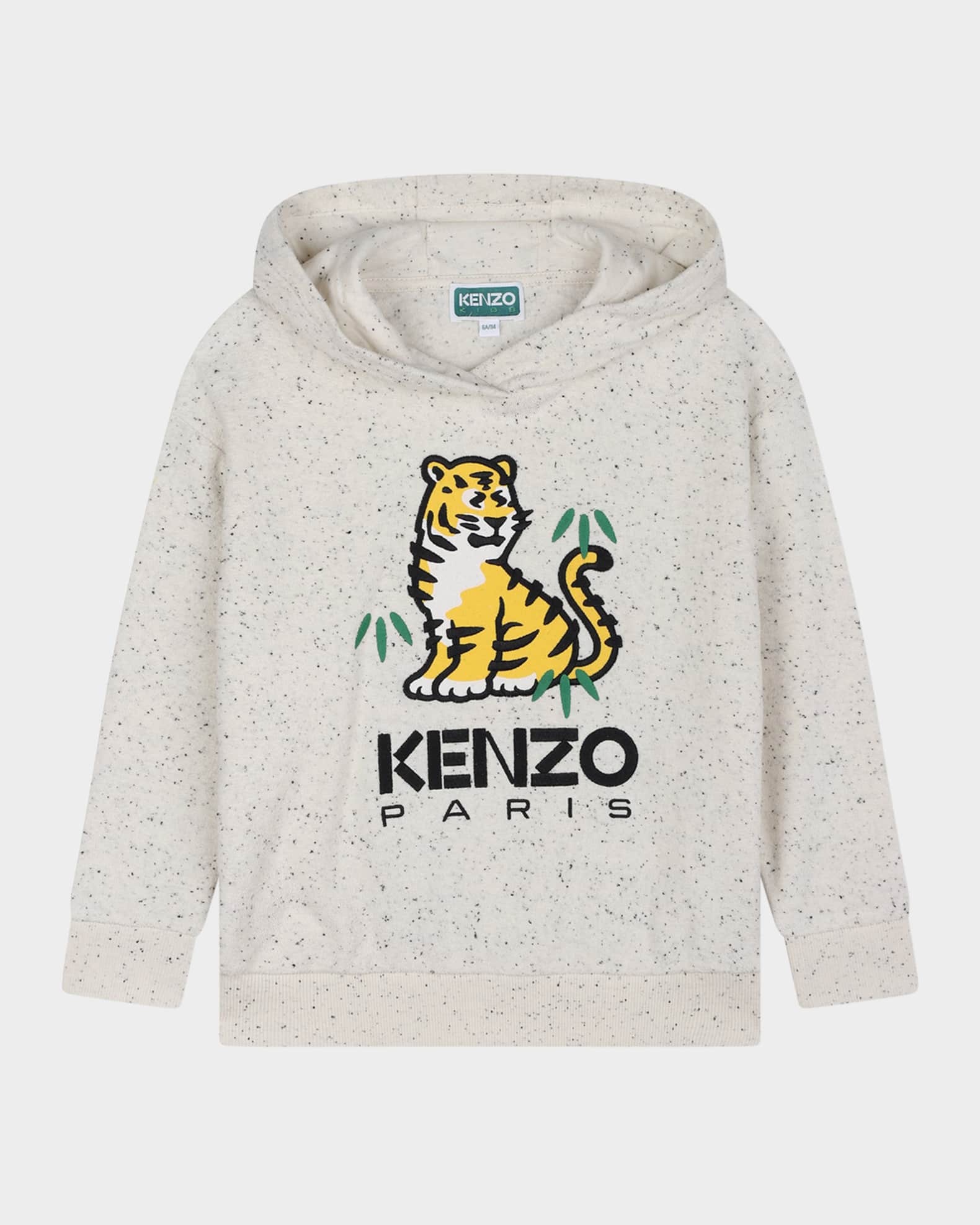 Kid's Logo Embroidered Hooded Sweatshirt, Size 6 0