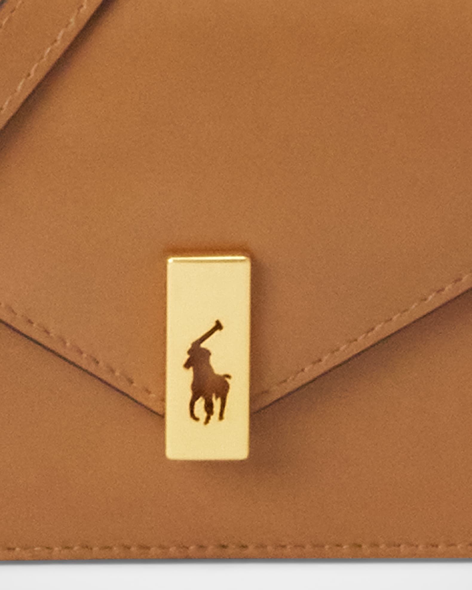 Ralph Lauren◆Polo ID Leather Chain Wallet & Bag Ivory Polo ID Leather Chain Wallet and Bag