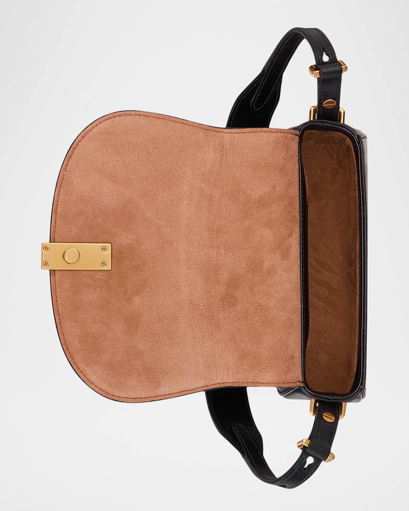 Polo ID Mini Calfskin Saddle Bag