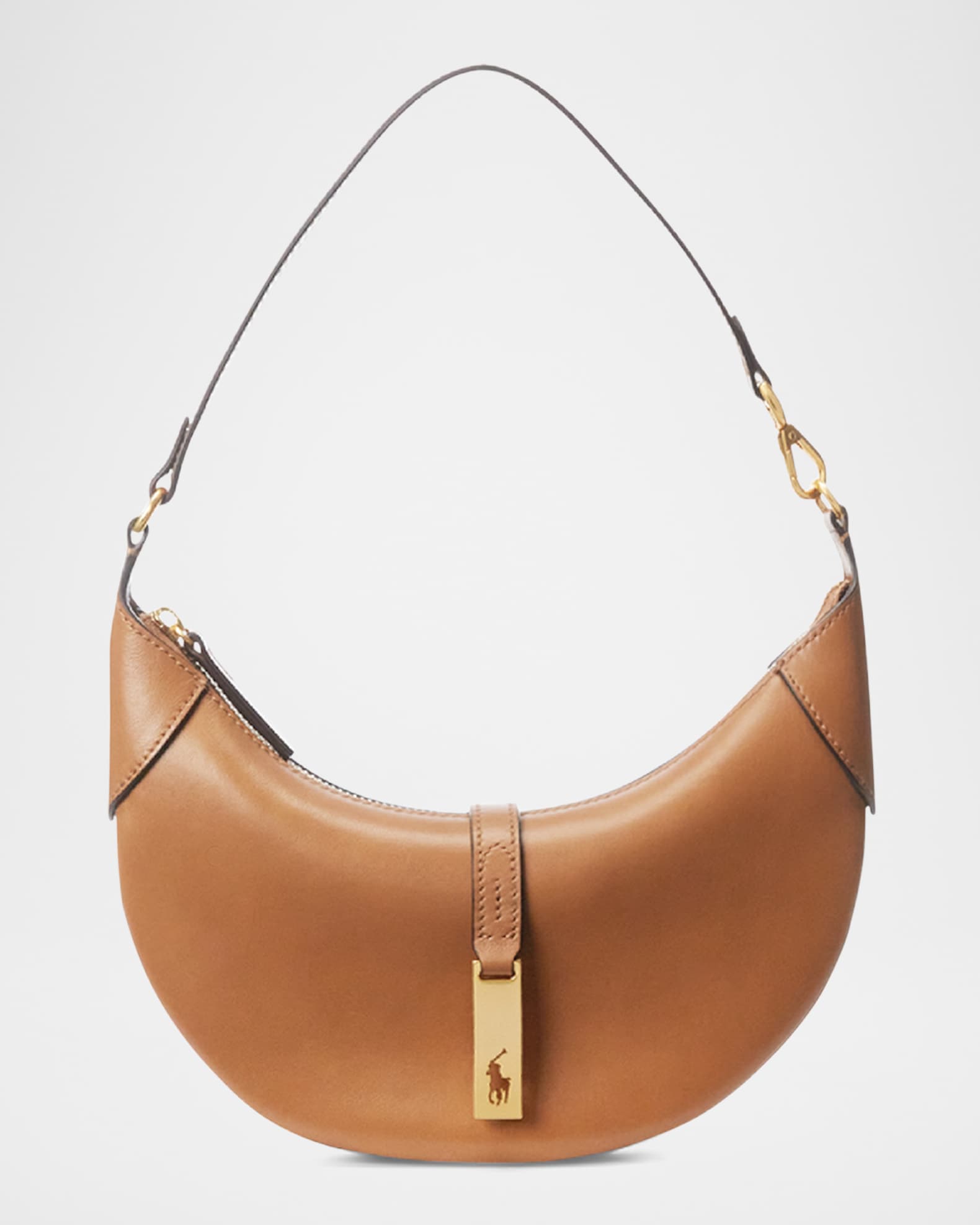 Polo Ralph Lauren Small Sport Leather Shoulder Bag Neiman Marcus