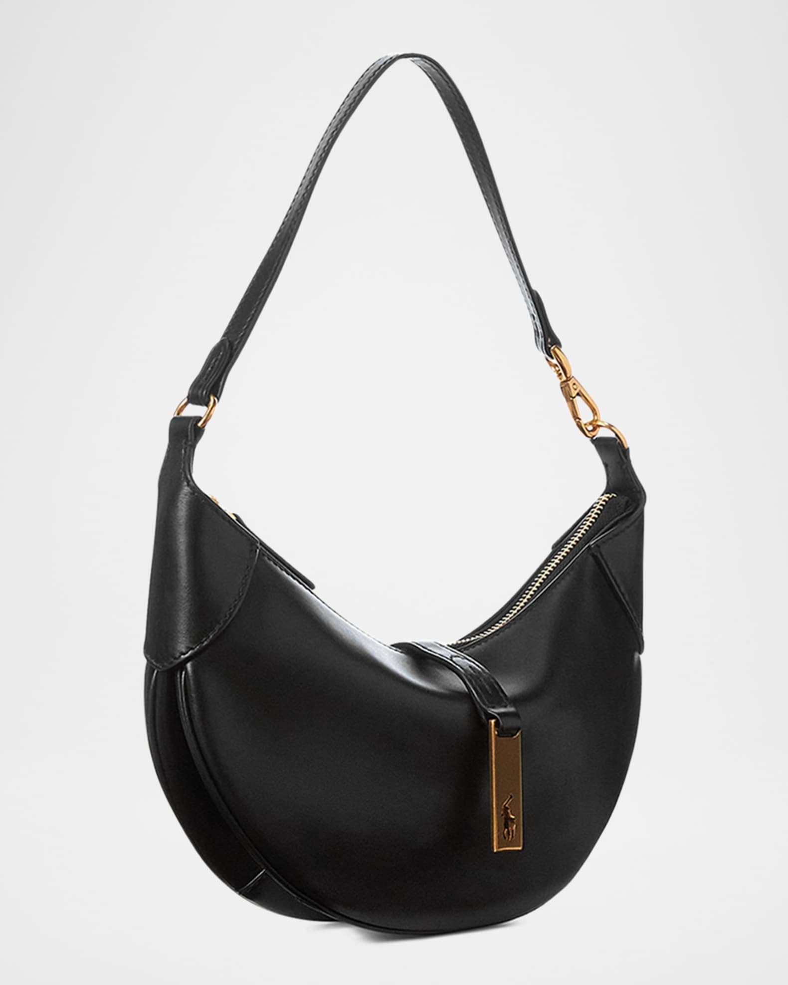 Polo Ralph Lauren Polo ID Mini Calfskin Shoulder Bag