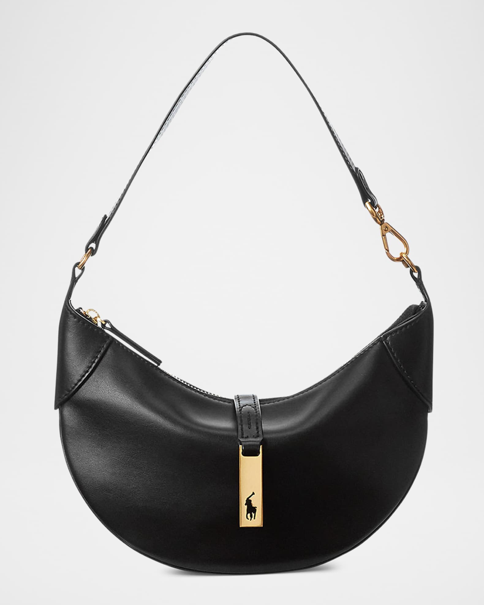 Polo ID Mini Calfskin Shoulder Bag