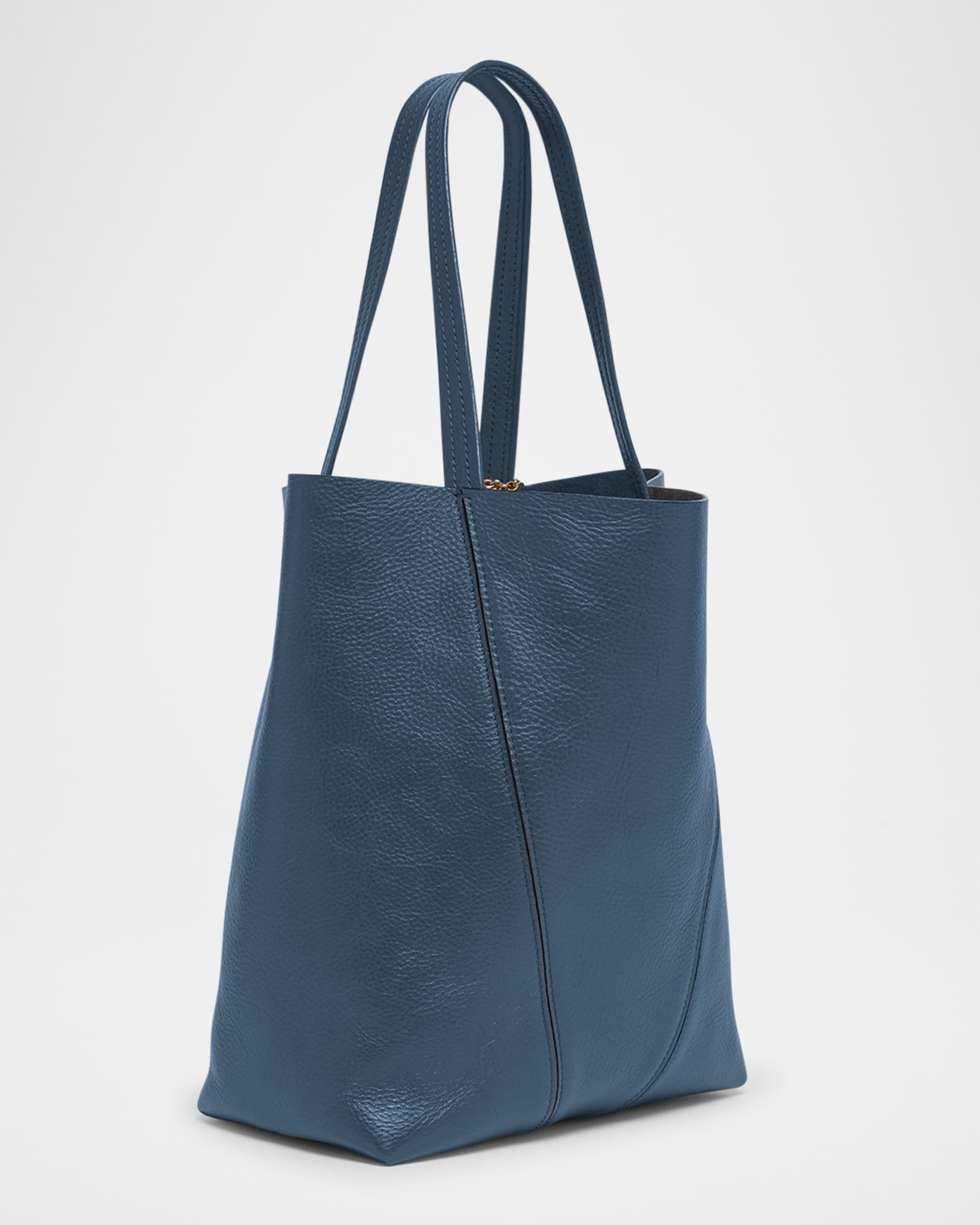 Spin Medium Tote Bag in Leather  1