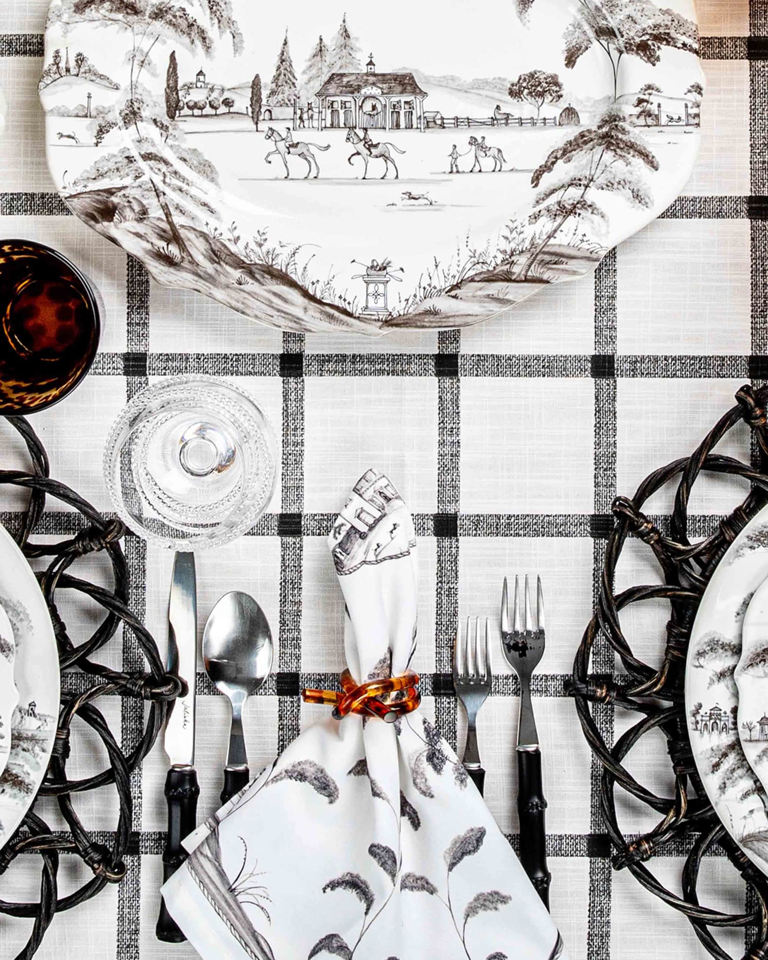 Juliska Tortoise Knot Napkin Rings, Set of 4 Neiman Marcus