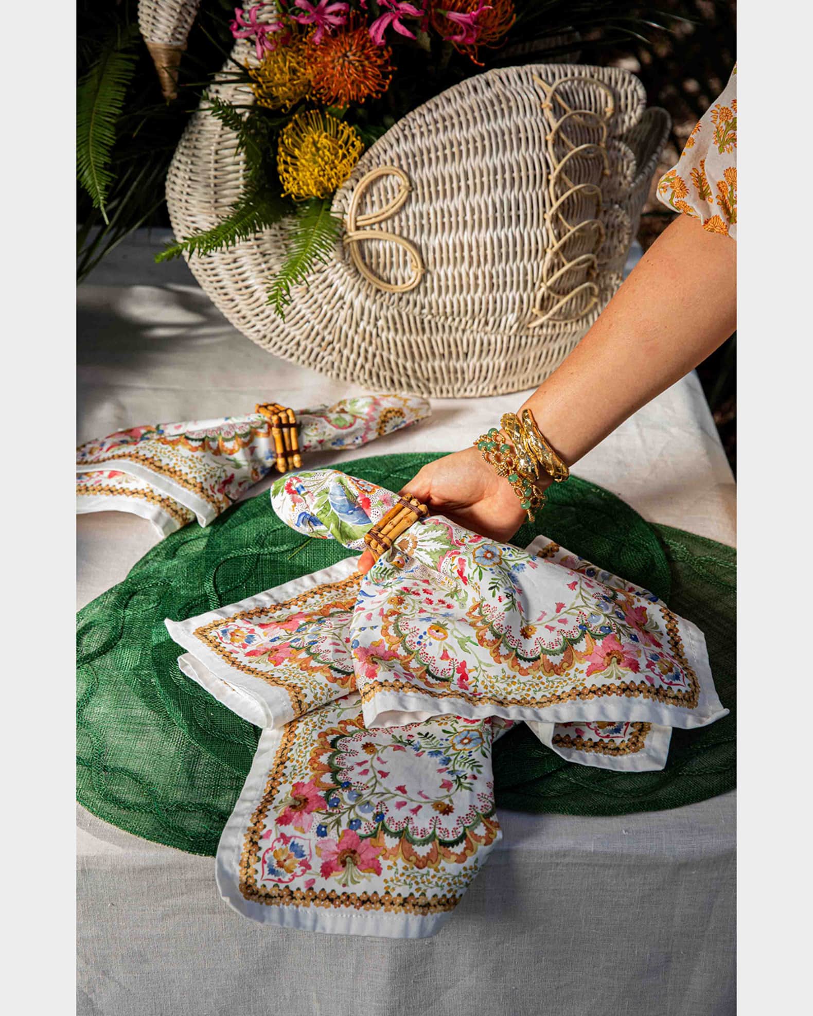 Juliska Sofia Napkins, Set of 4 Neiman Marcus