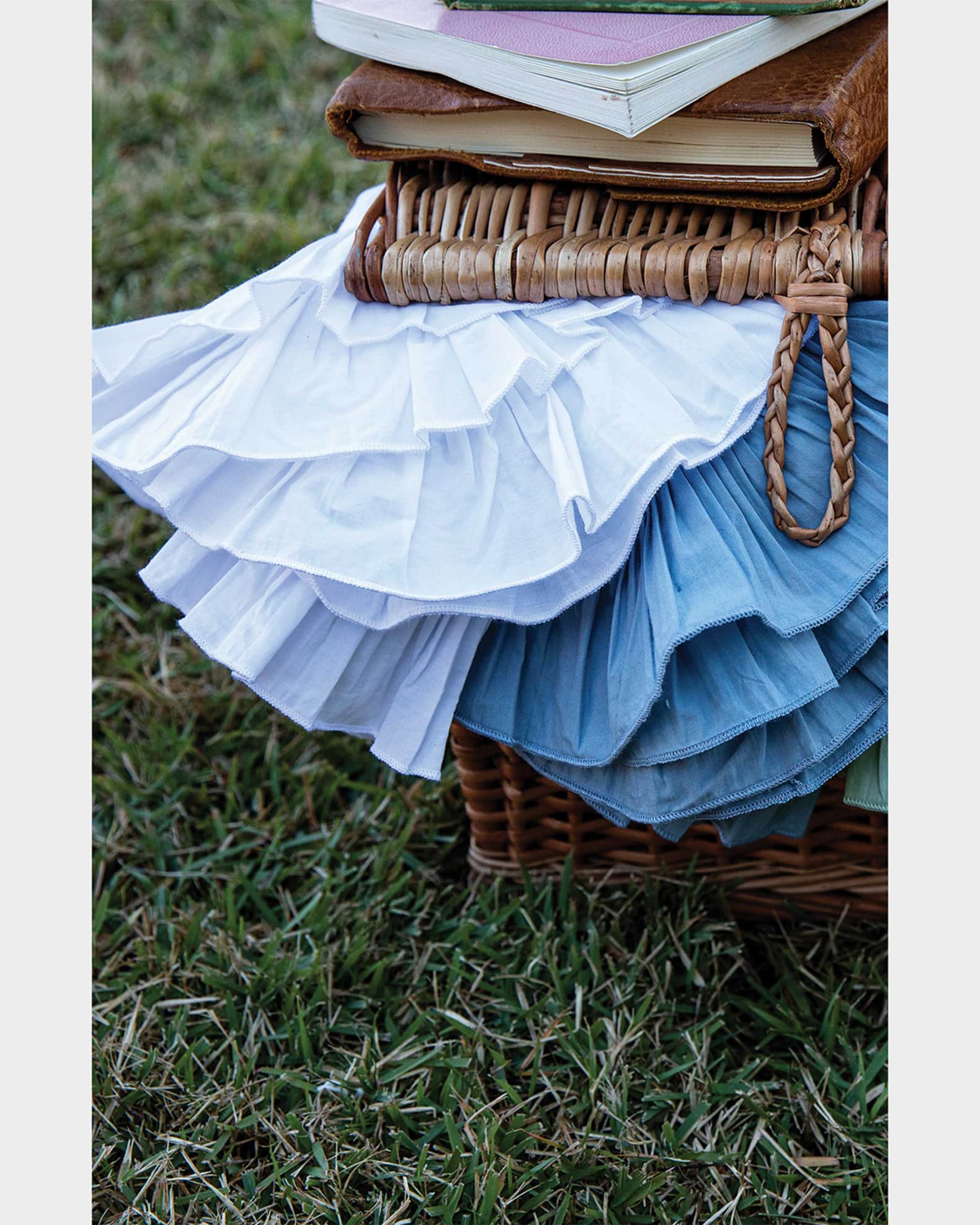 Juliska Mademoiselle White Napkins, Set of 4 Neiman Marcus