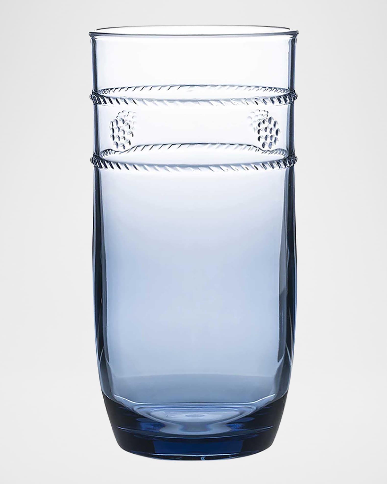 Isabella Acrylic Large Blue Tumblers, Set of 4 1