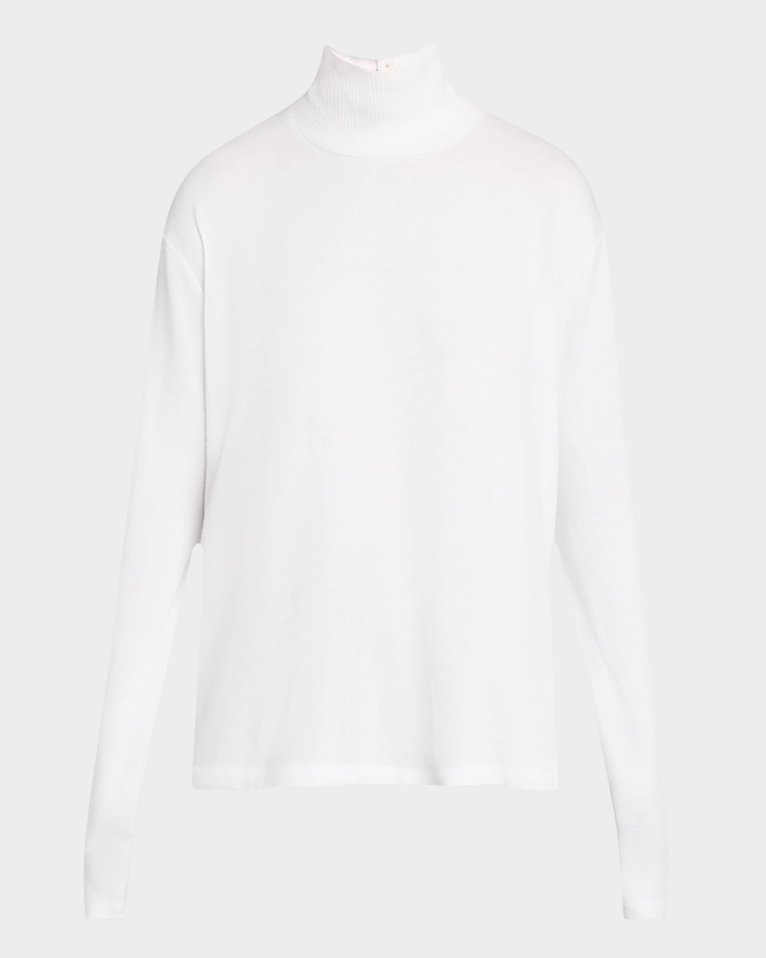 The Knit Boxy Turtleneck Top 0