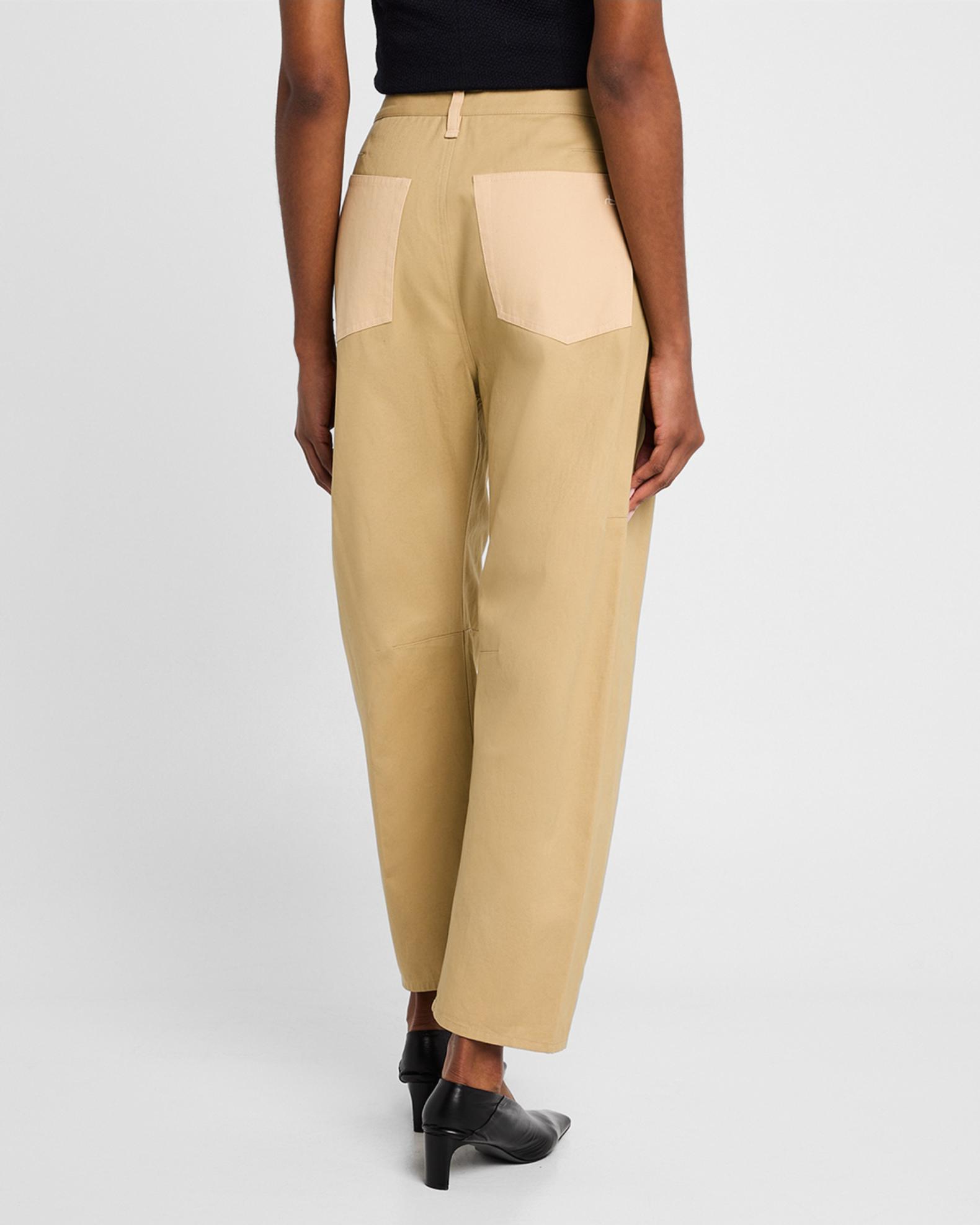 Rag & Bone Charlie Curved Cotton Pants | Neiman Marcus