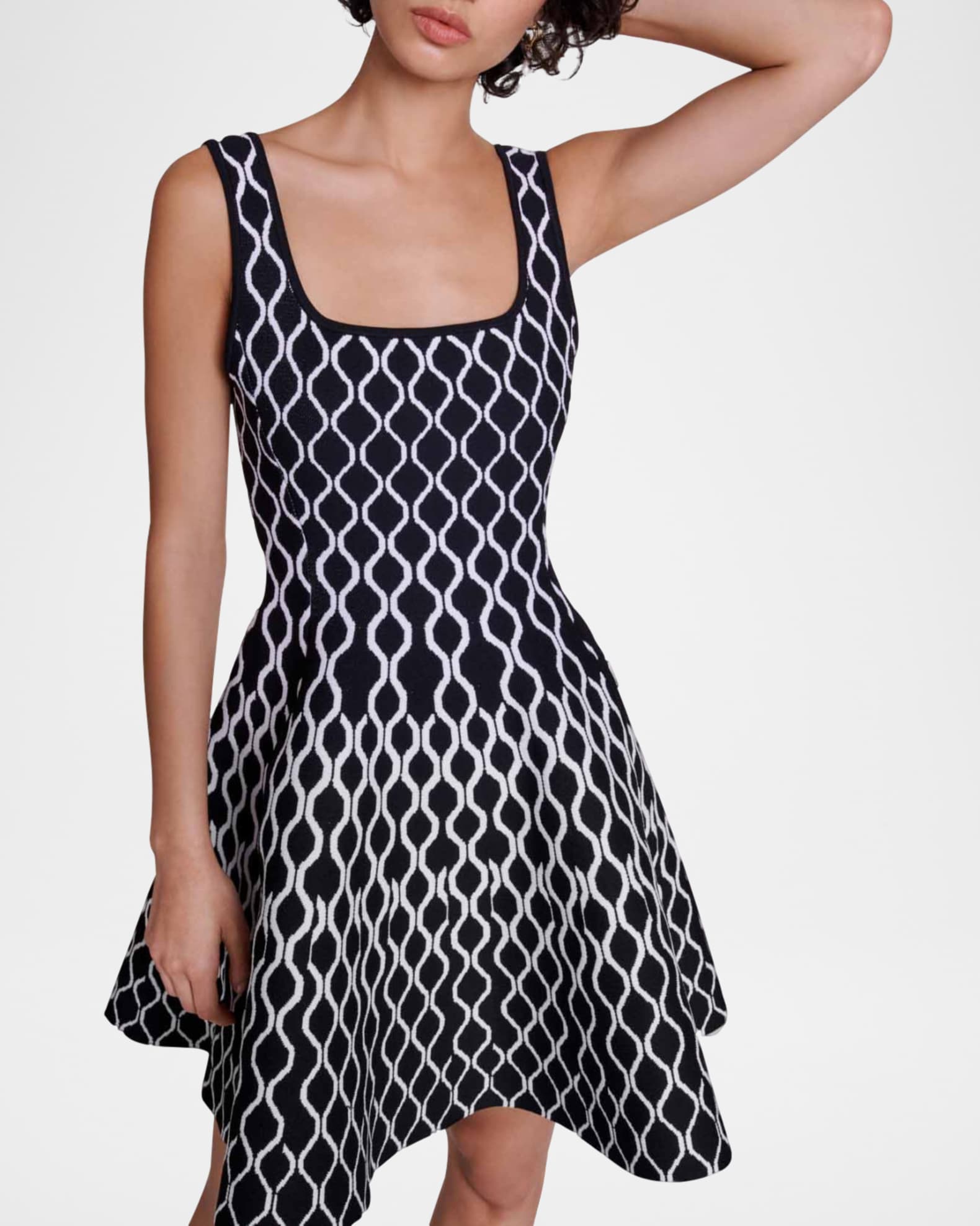 Maje Russel Knit Mini Dress | Neiman Marcus