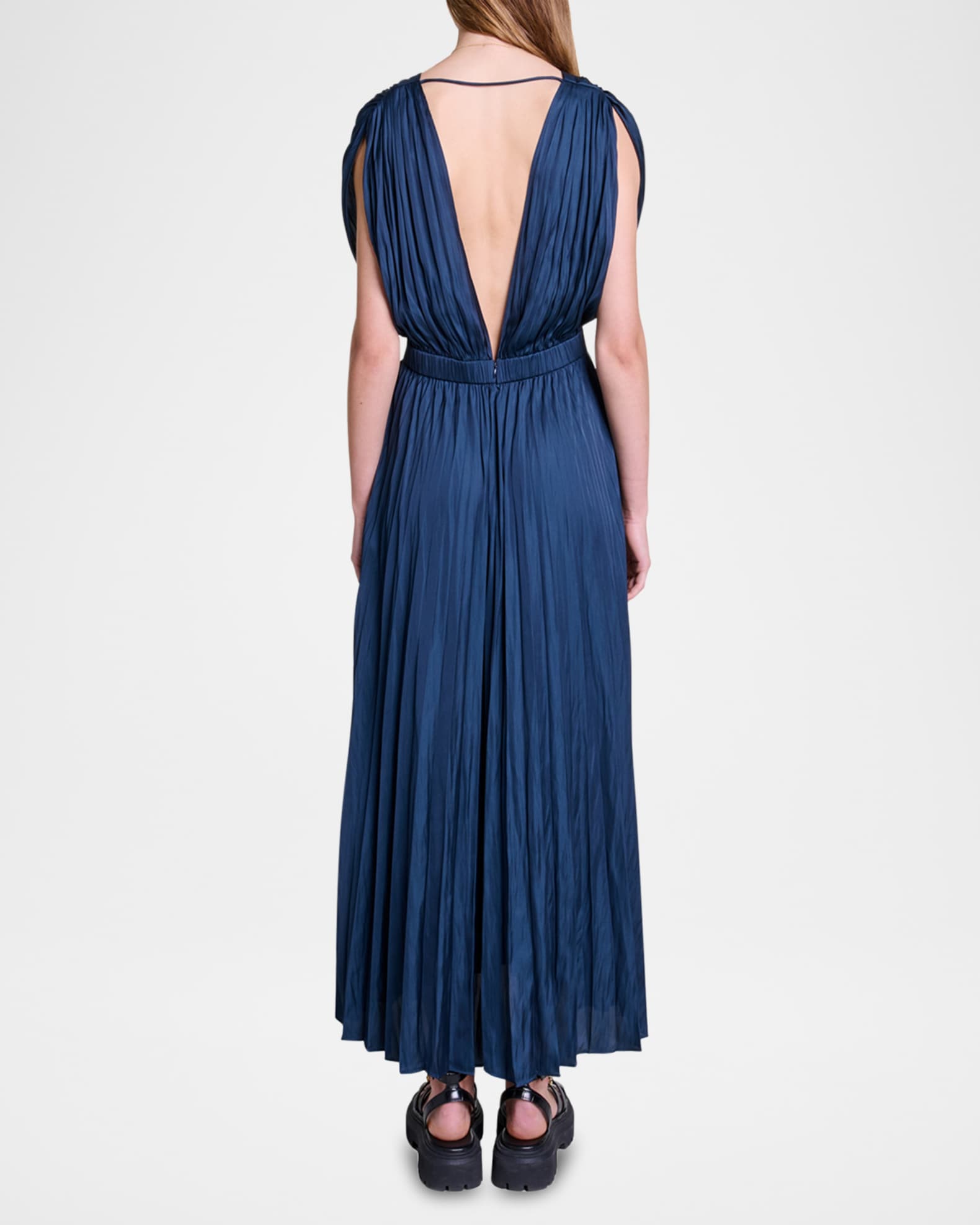 Neiman marcus royal blue dress top