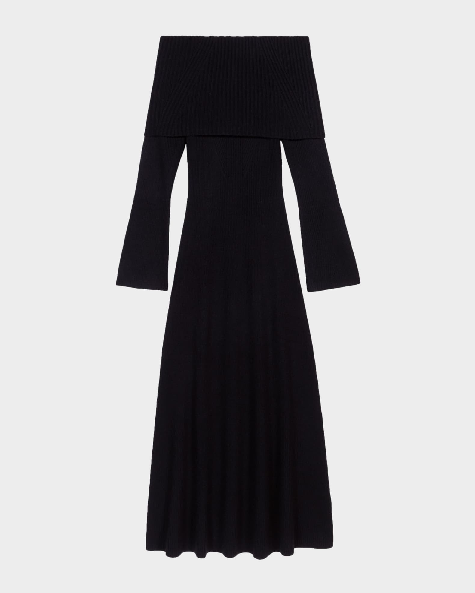 Maje off the shoulder dress deals