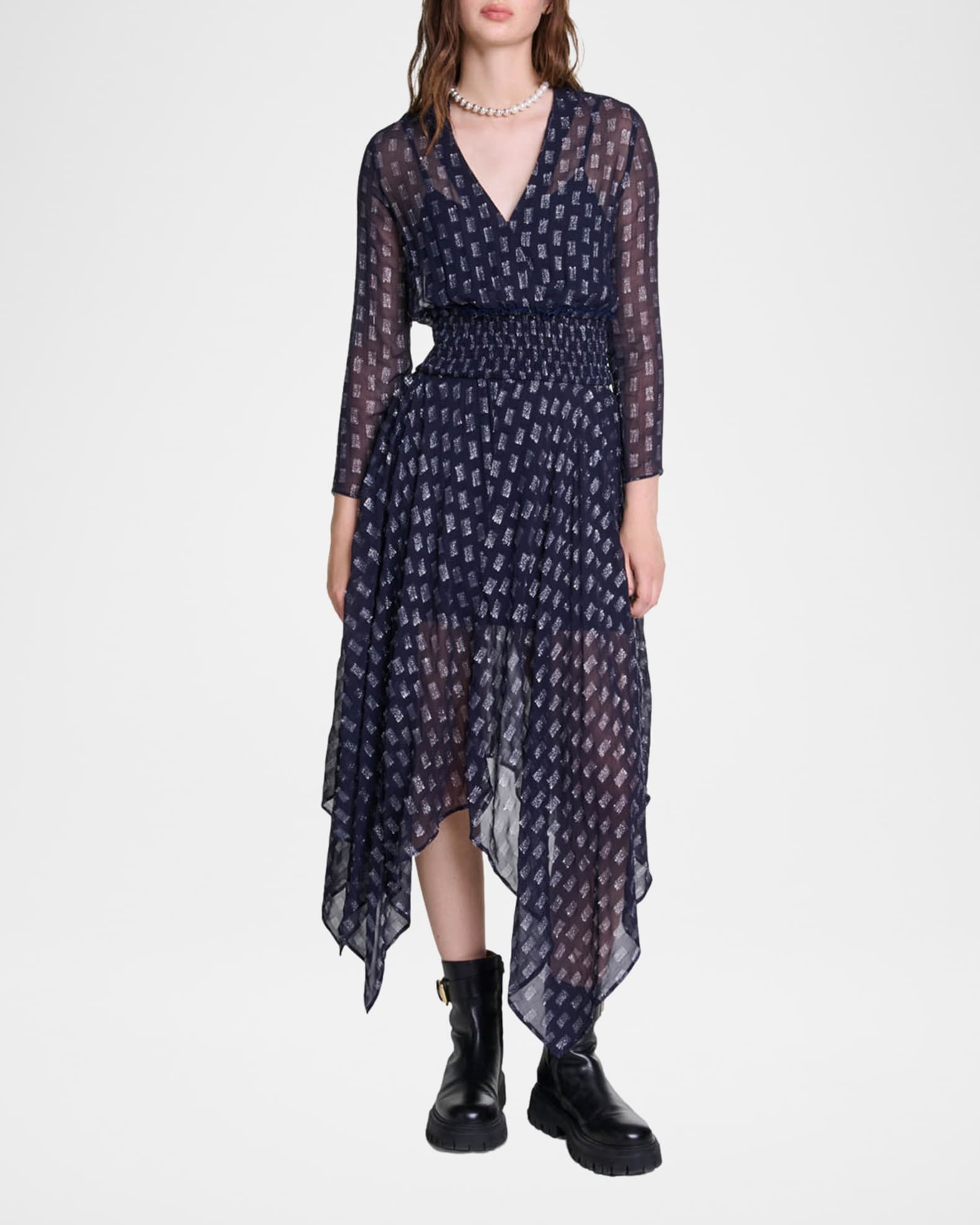 Neiman marcus high low dresses online