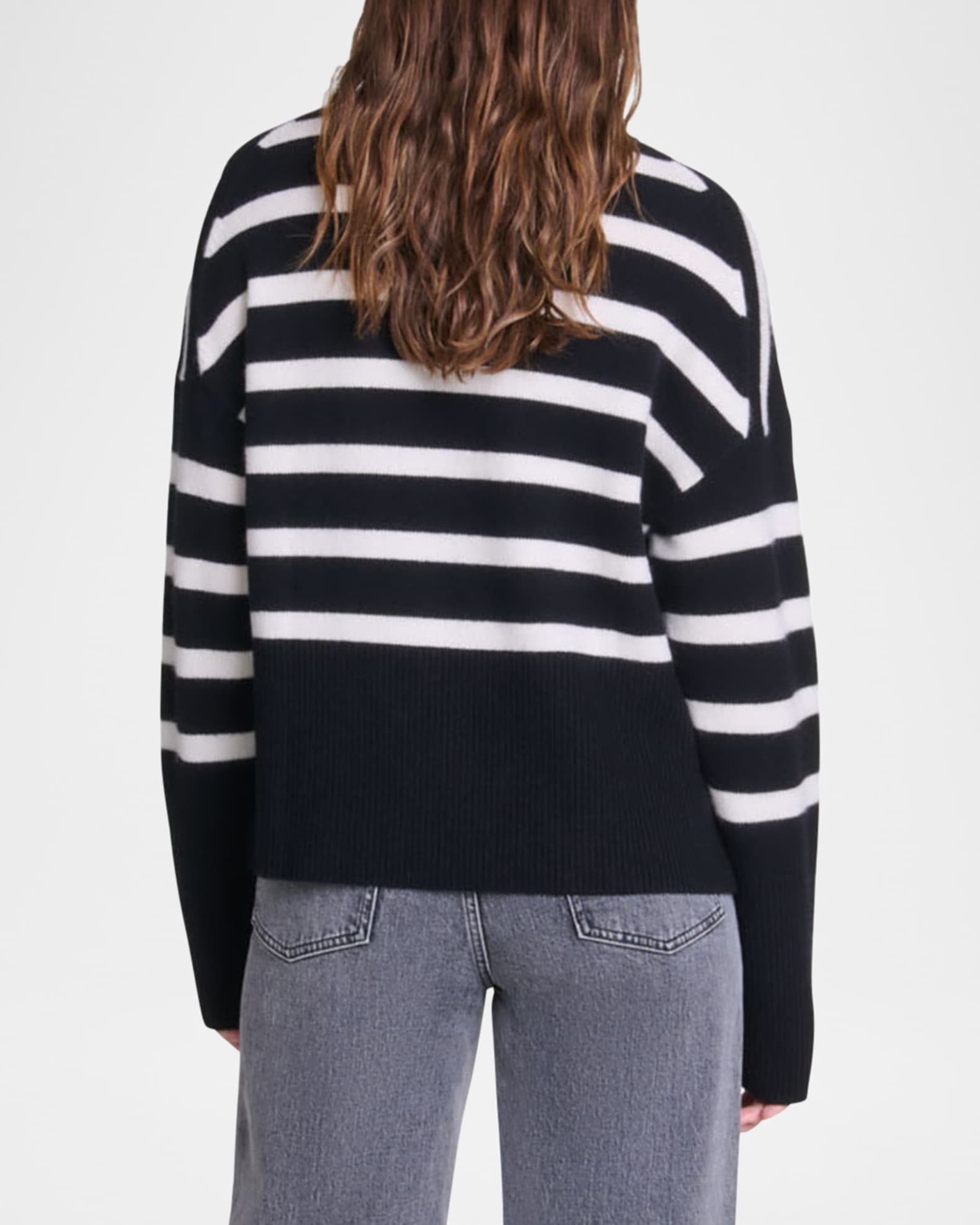 Maje Marinea Striped Sweater Neiman Marcus