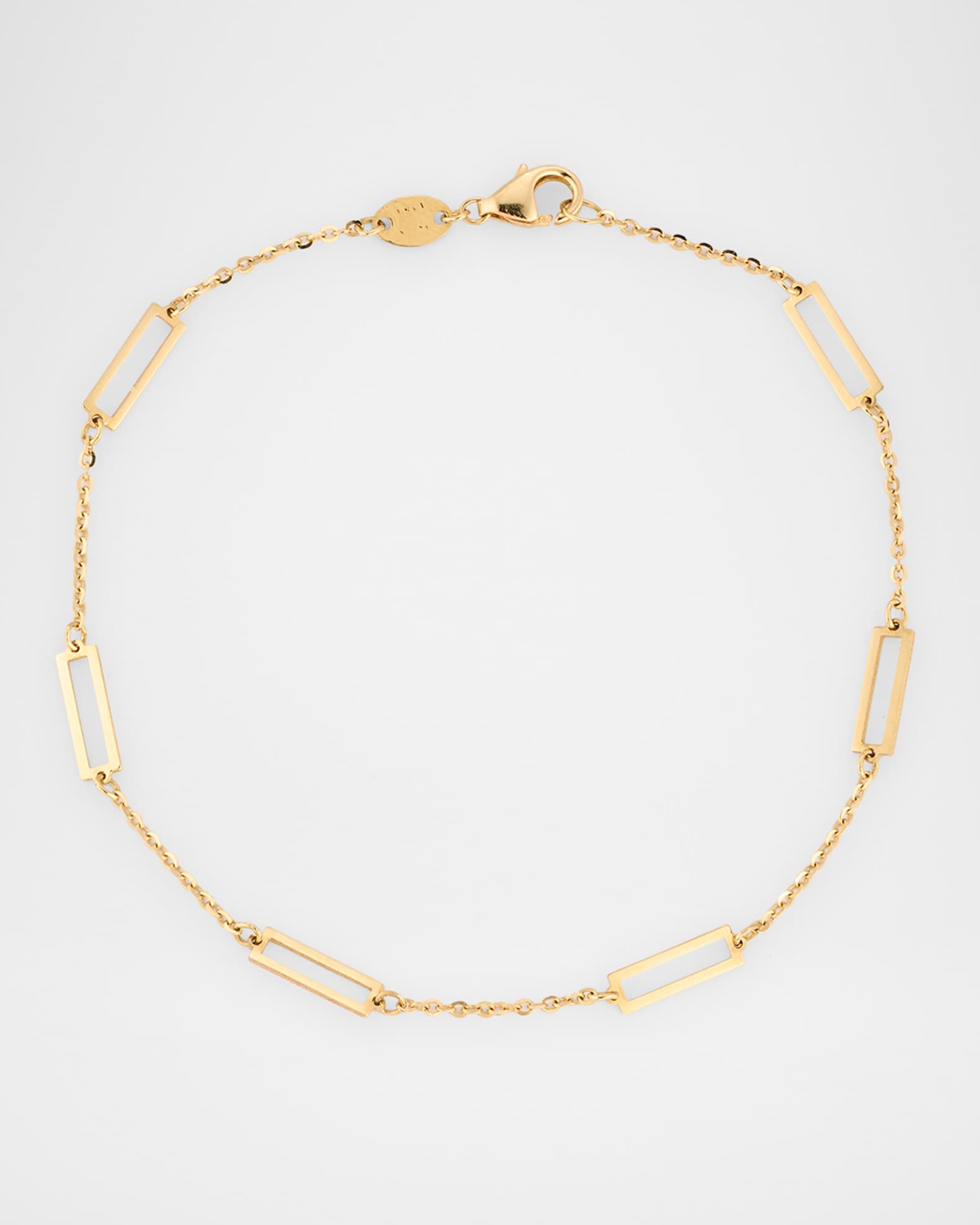 14K Yellow Gold 6-Station Bracelet 0