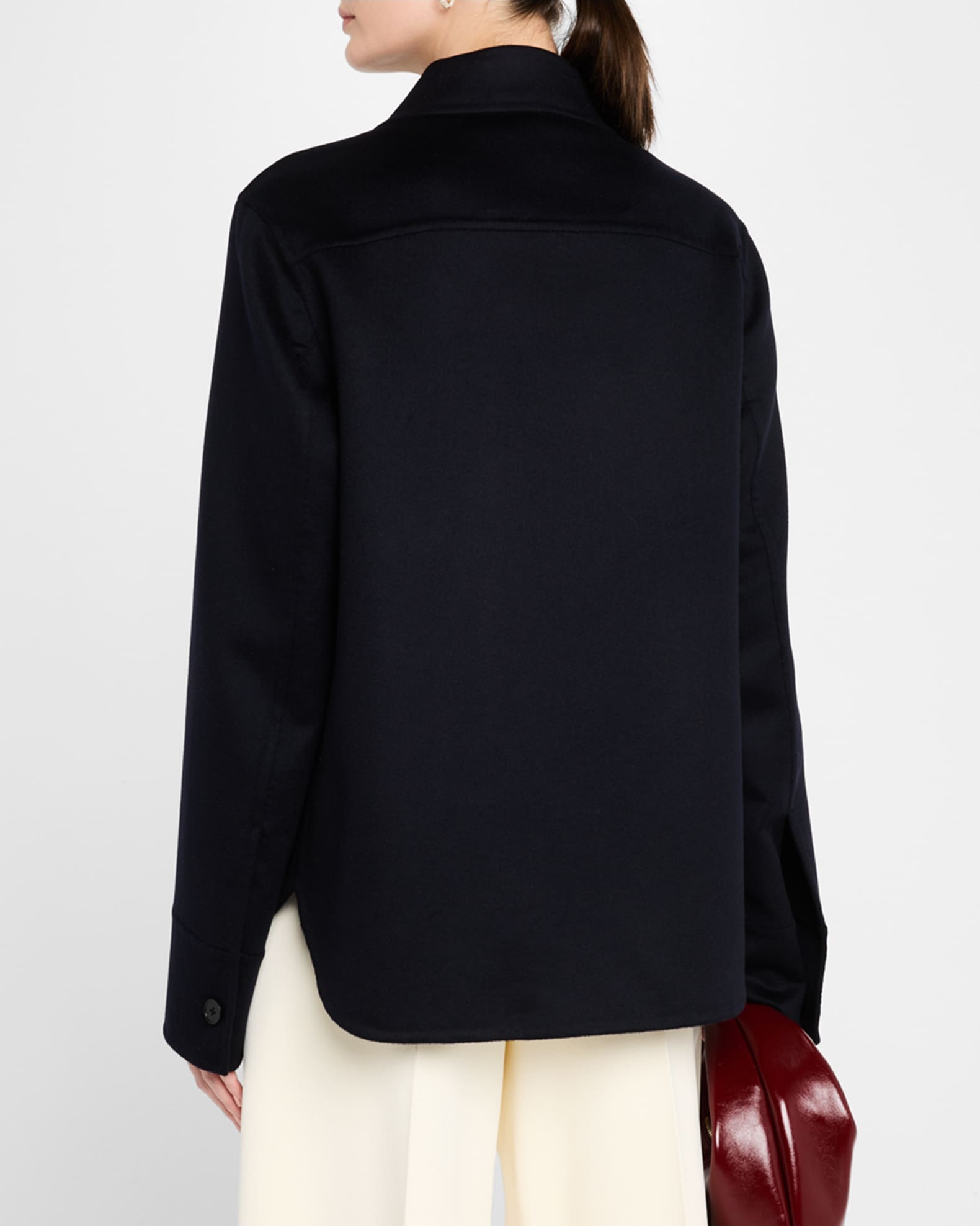 ジャケット・アウター JIL SANDER cashmere jacket Jil Sander Button Down Cashmere Jacket | Neiman Marcus