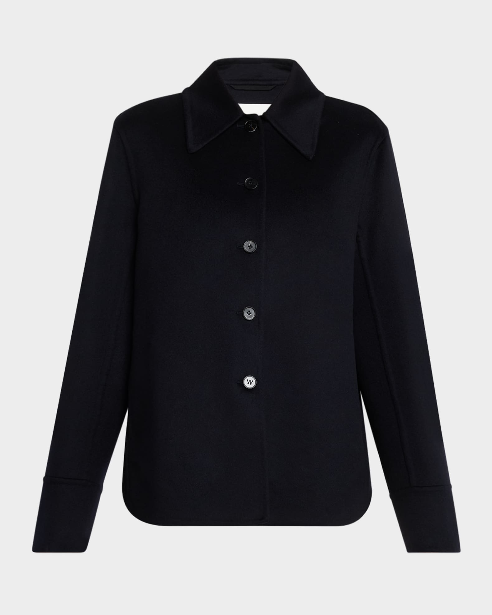 Button Down Cashmere Jacket 0