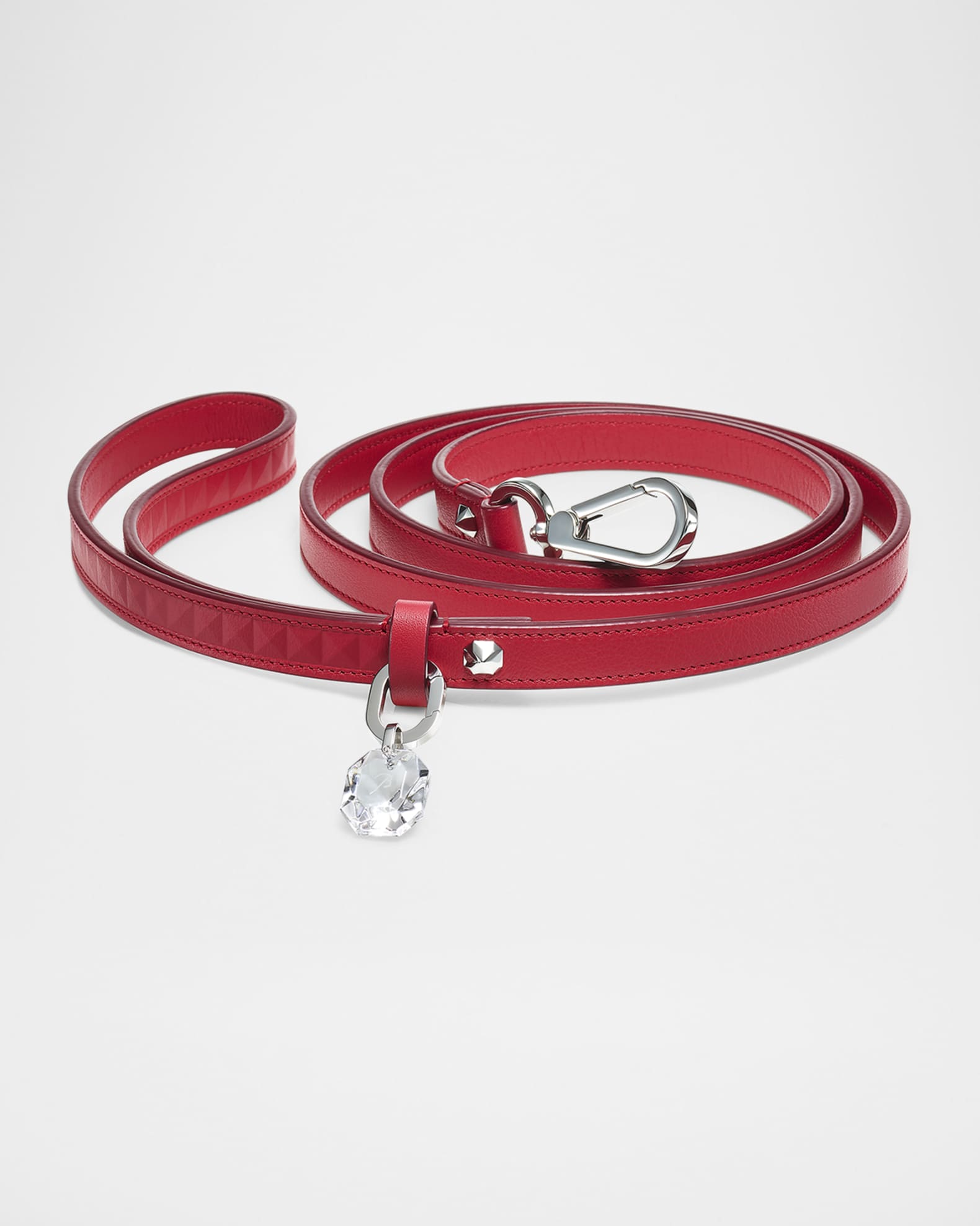 Louxor 12" Leather Pet Leash 0