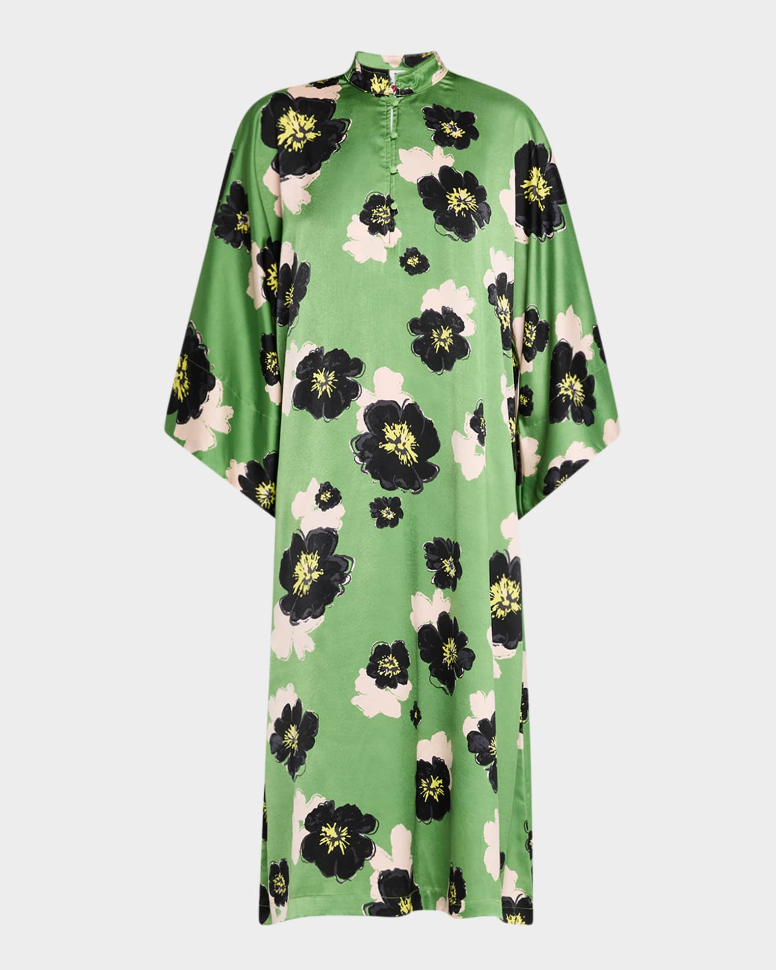 Floral Print Midi Caftan