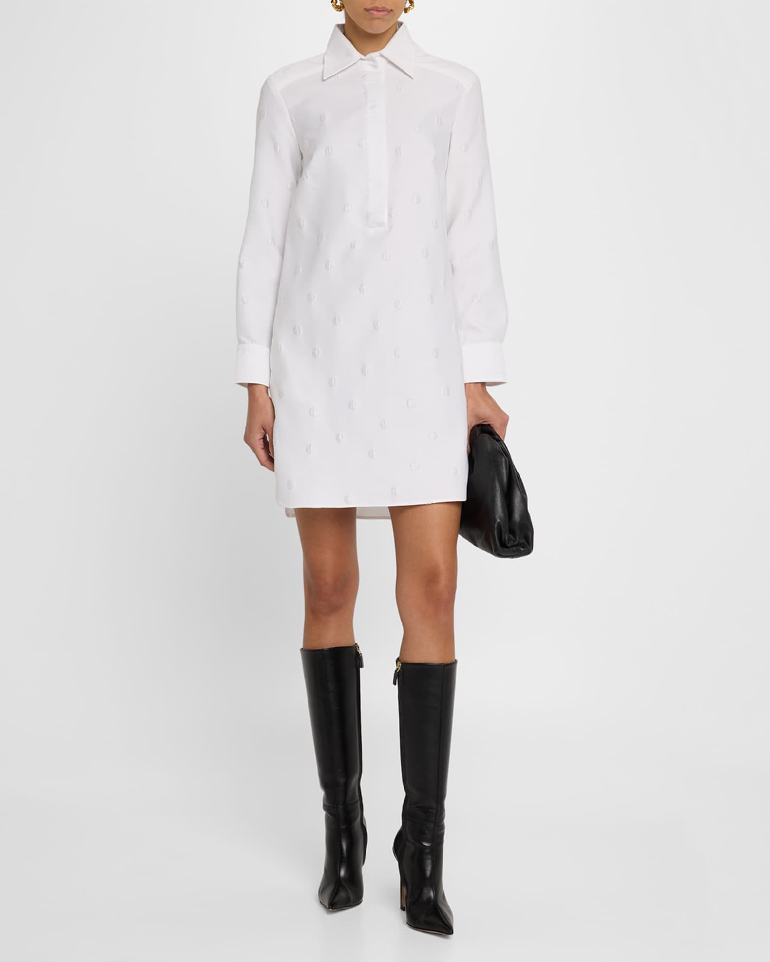 The Lola Polo Tunic Shirt Dress  1
