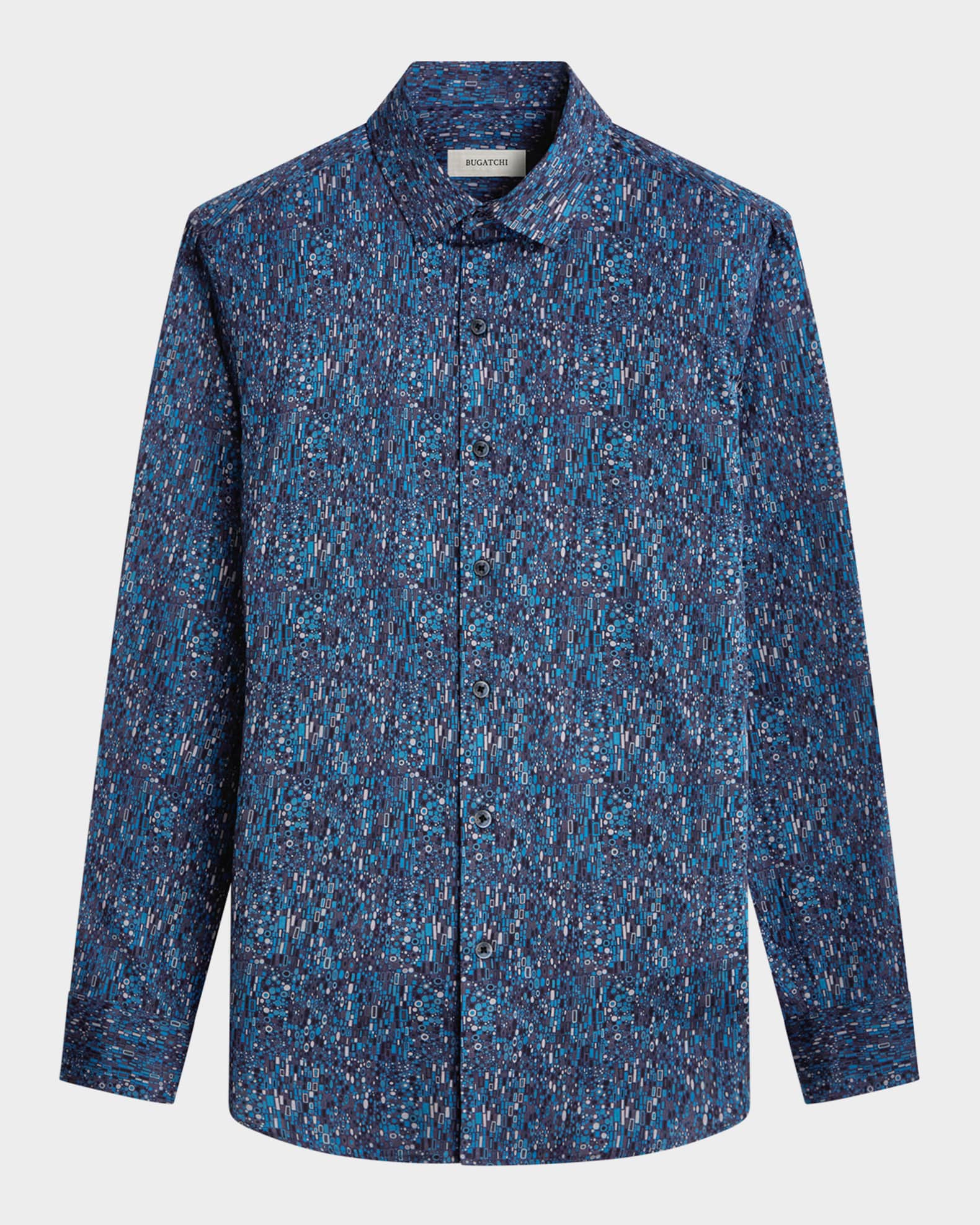 Men's Julian Cotton-Stretch Sport Shirt 0