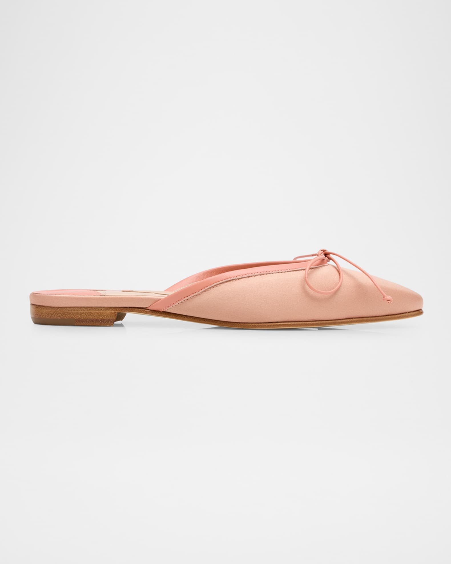 【Manolo Blahnik】サテンバレエフラット MANOLO BLAHNIK / サテン フラットシューズ｜ESTNATION ONLINE