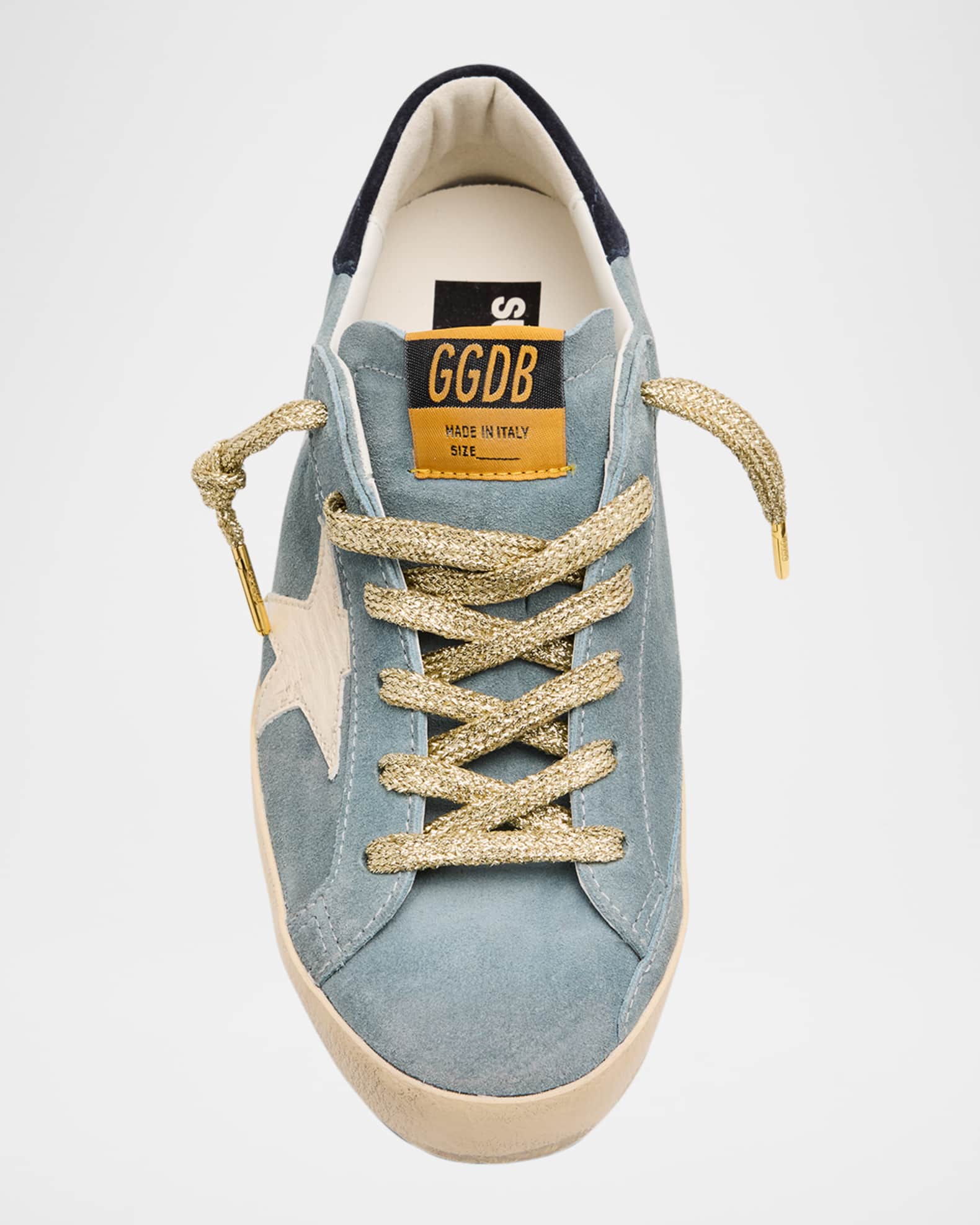 Golden Goose Super-Star Low-Top Suede Sneakers | Neiman Marcus
