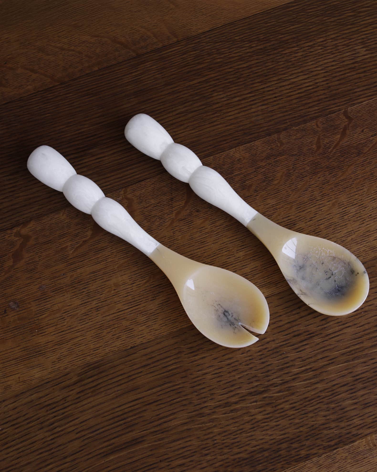 Resin Rio Bubble Salad Servers, Set of 2 0