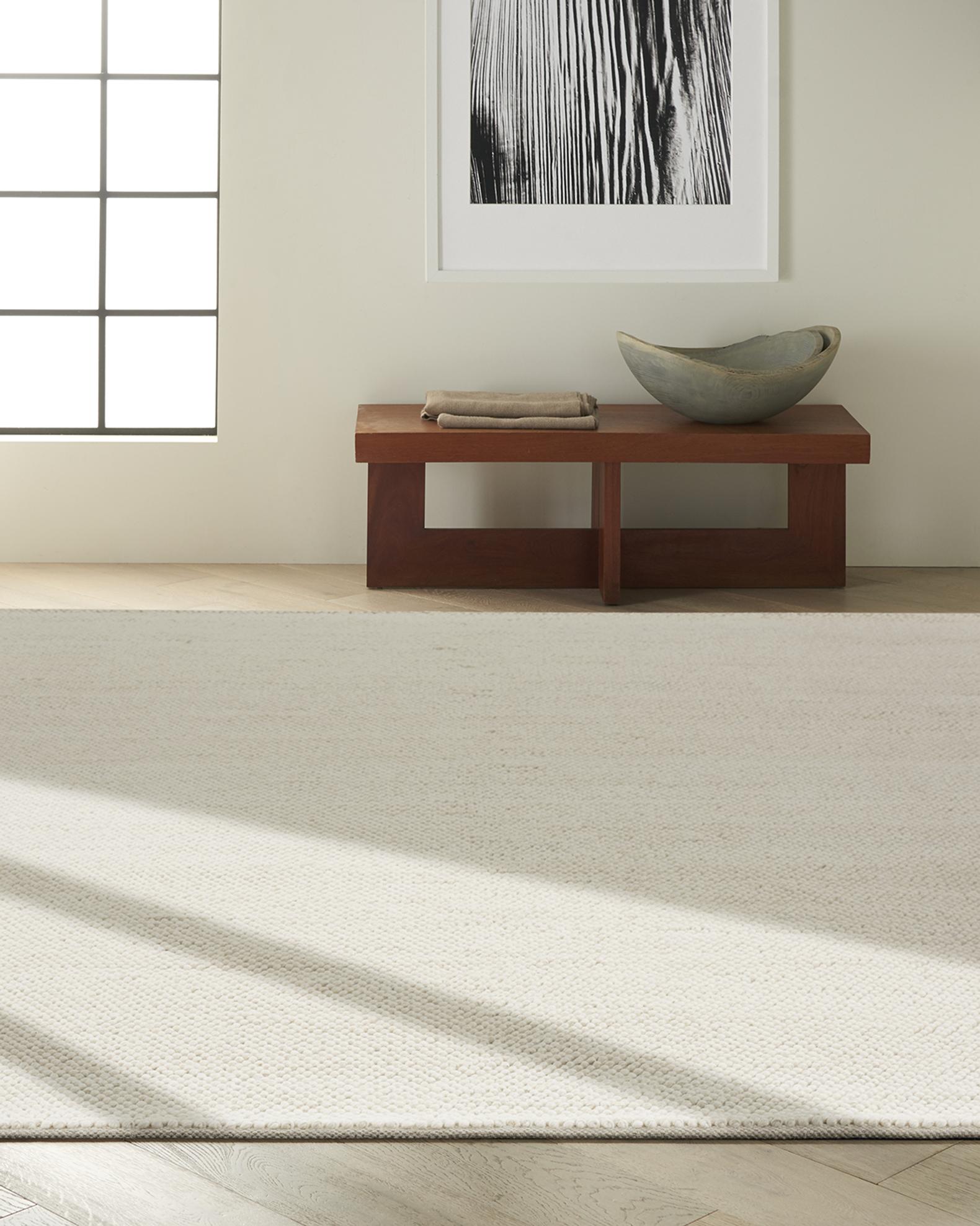 Calvin Klein Textured Dots Hand-Woven Rug, 8' x 10' | Neiman Marcus