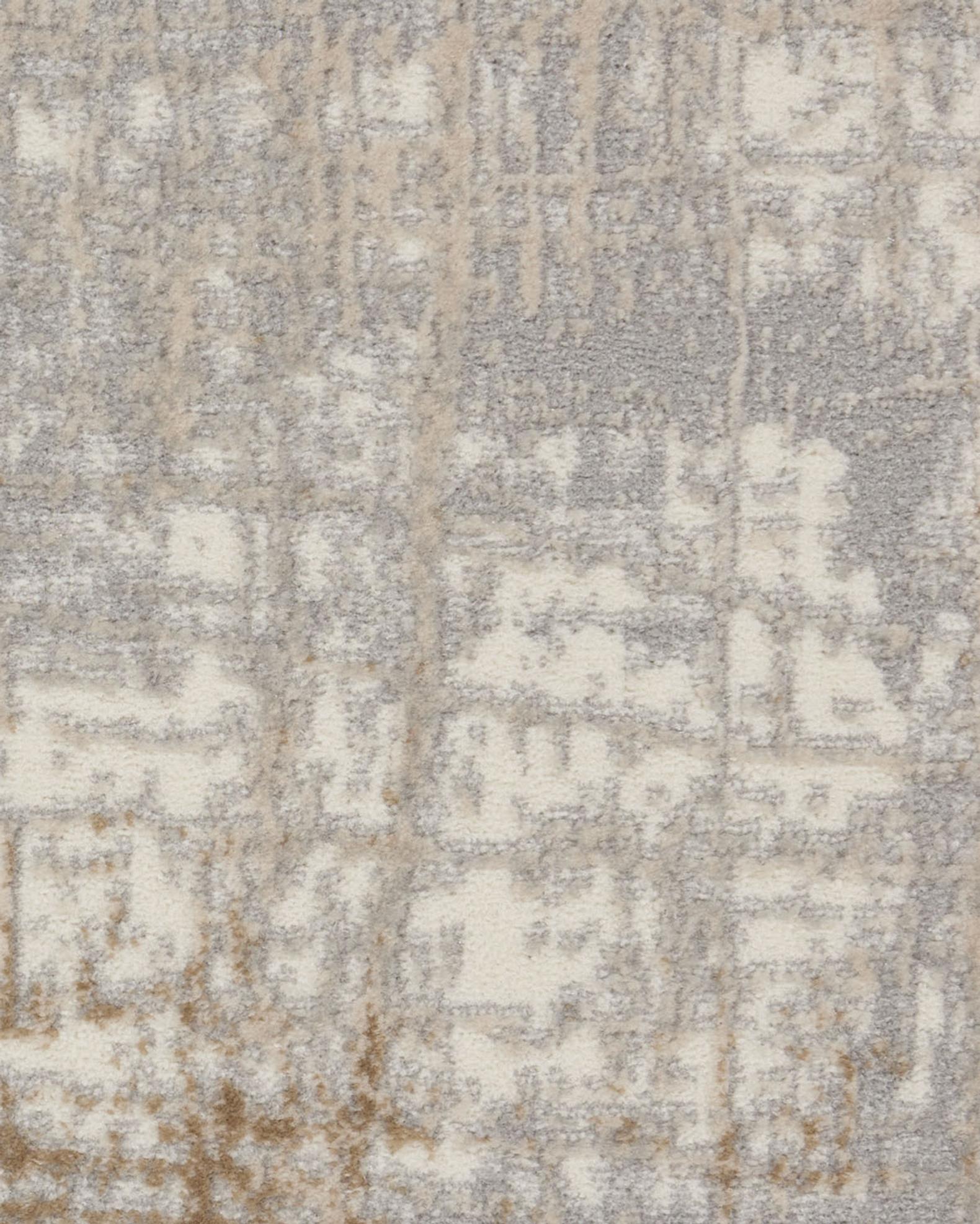 Rush Blue/Beige Power-Loomed Rug | Neiman Marcus