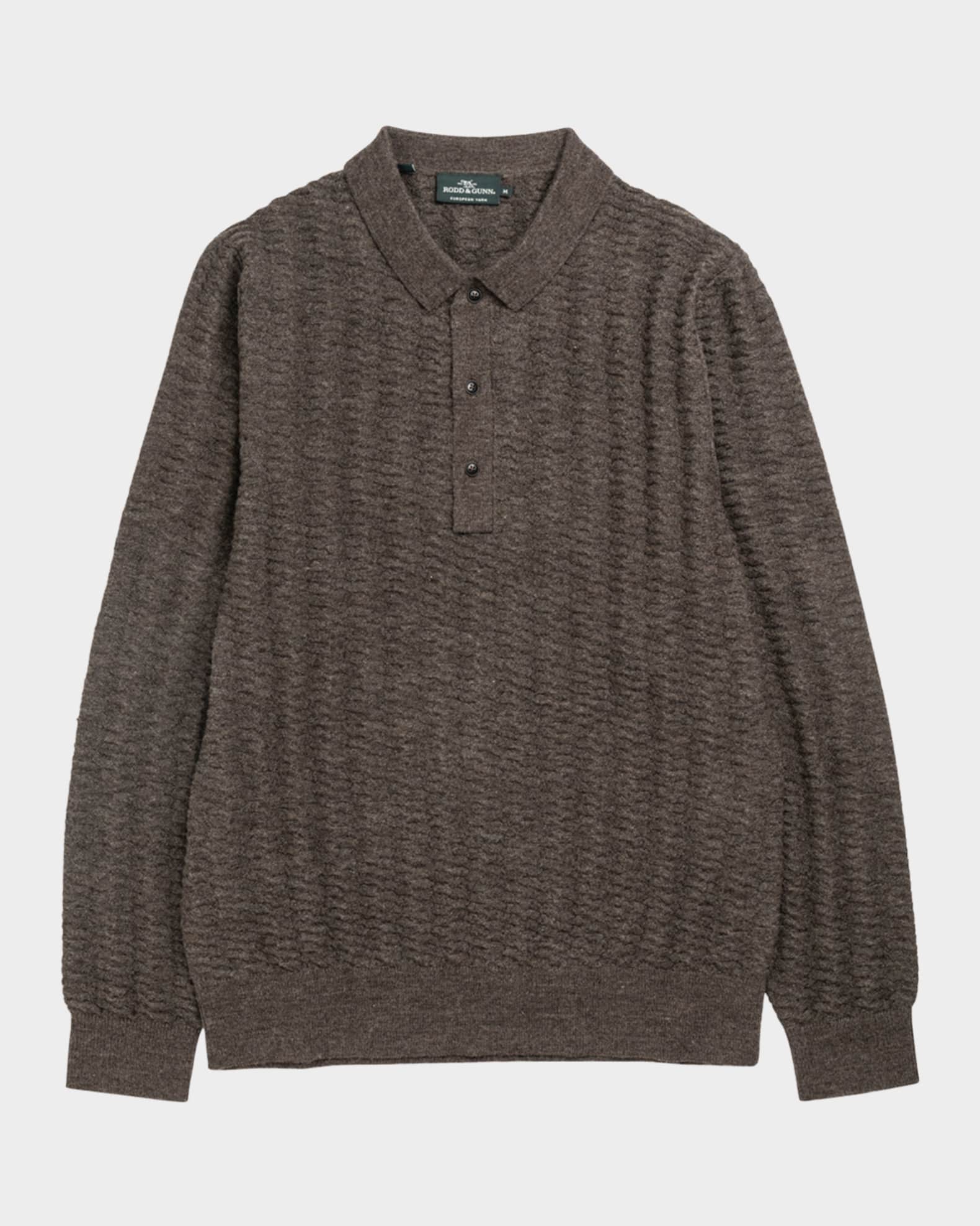 Rodd & Gunn Men's Walter Peak Wool Polo Sweater | Neiman Marcus