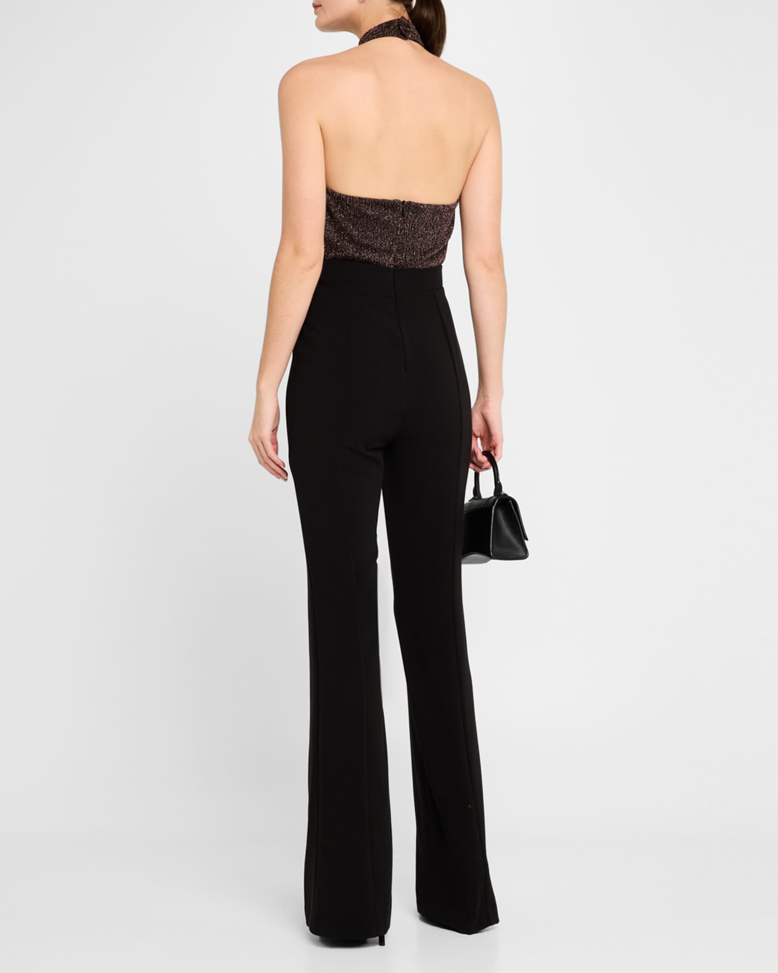 Genesis Shimmer Halter Jumpsuit