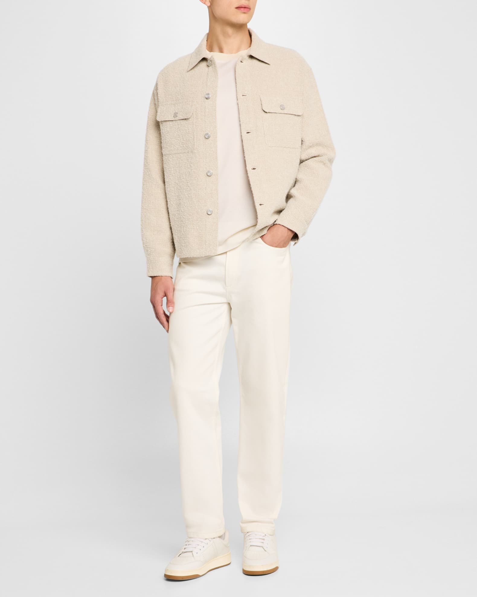 Men's Tweed Overshirt 1